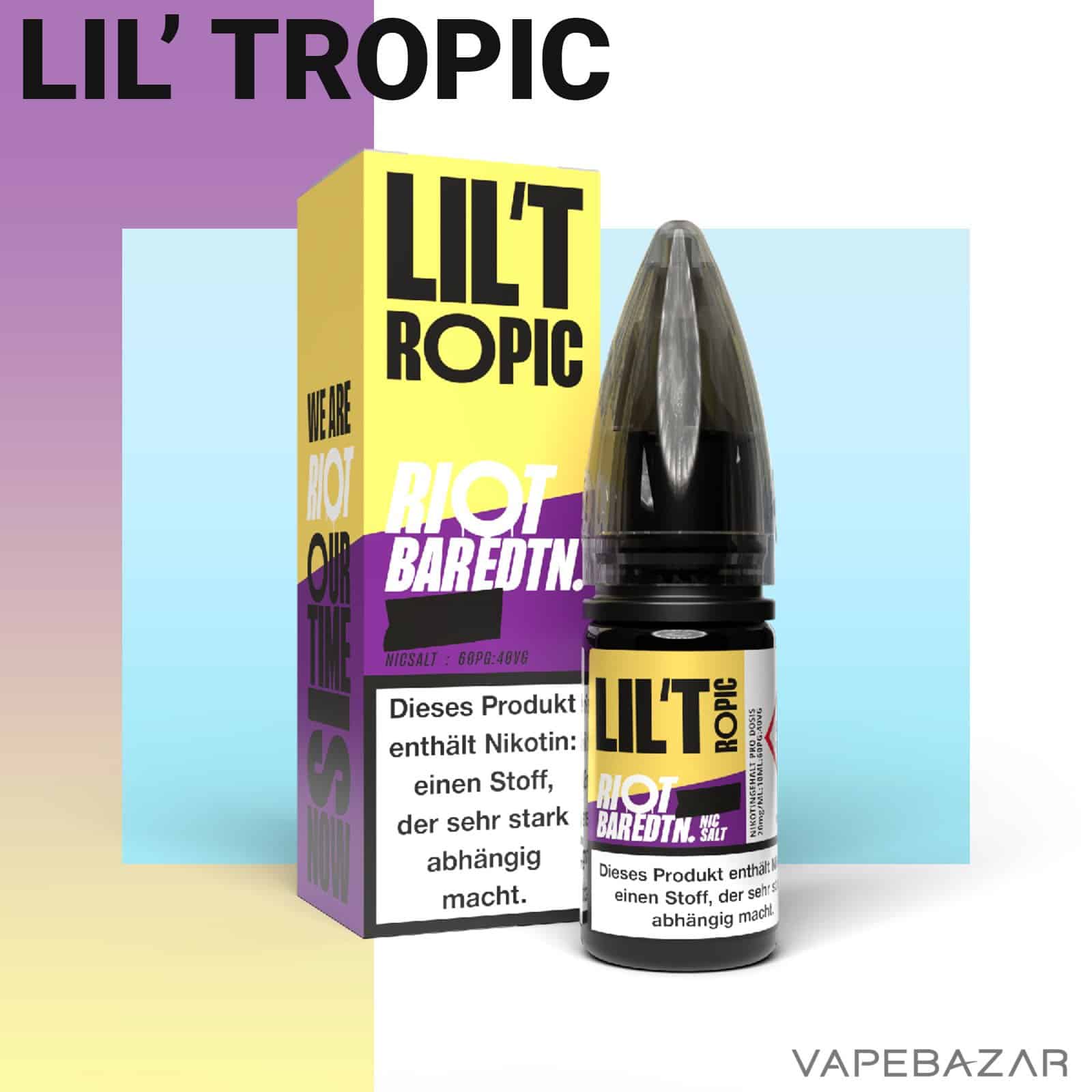 LilTropic2 | Vapebazar Vapebazar Riot Salt Bar Edition Lil' Tropic