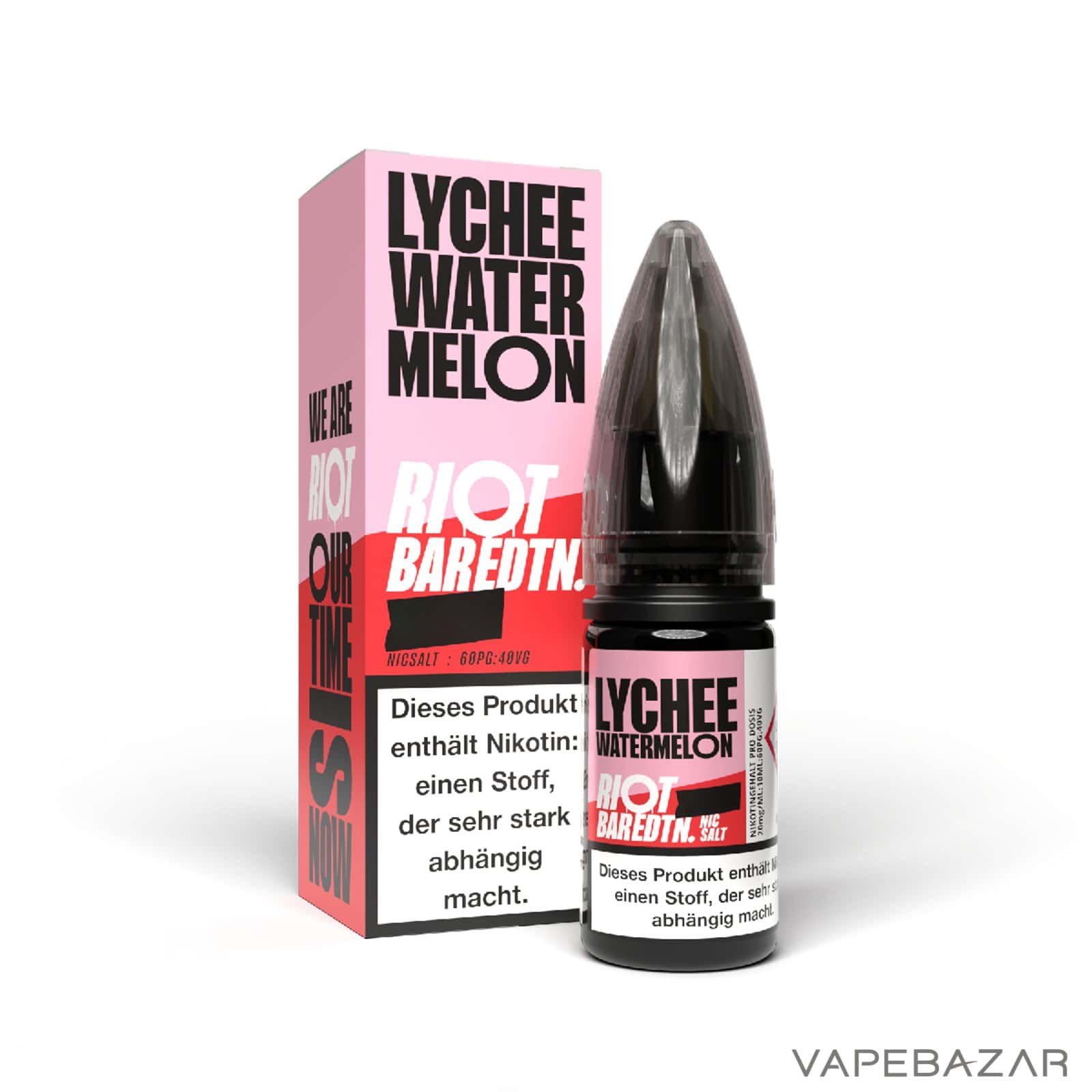 LycheeWatermelon3 | Vapebazar Vapebazar Riot Salt Bar Edition Lychee Watermelon