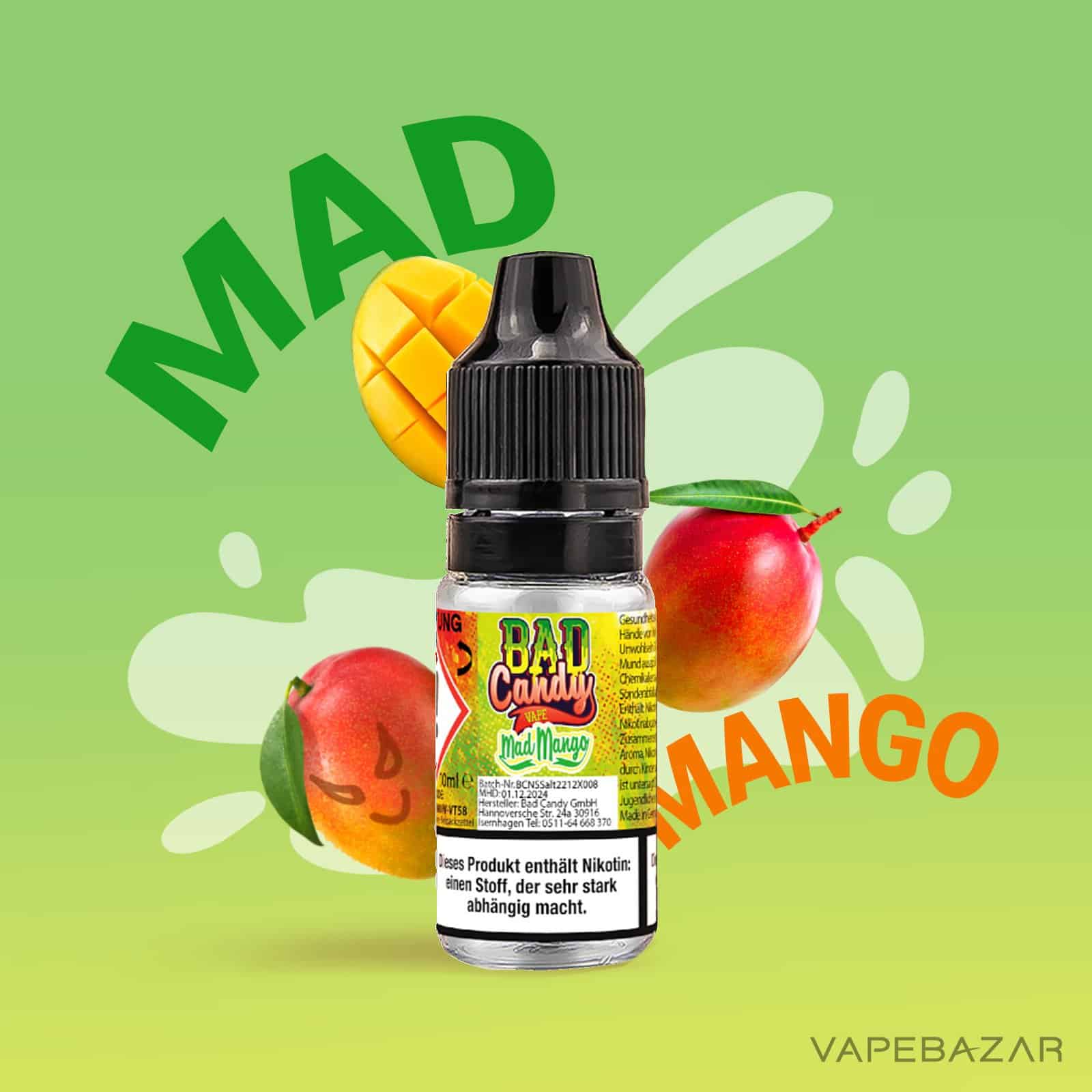 MadMango | Vapebazar Bad Candy Liquid - Mad Mango