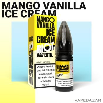 Vapebazar Riot Salt Bar Edition Mango Vanilla Ice Cream