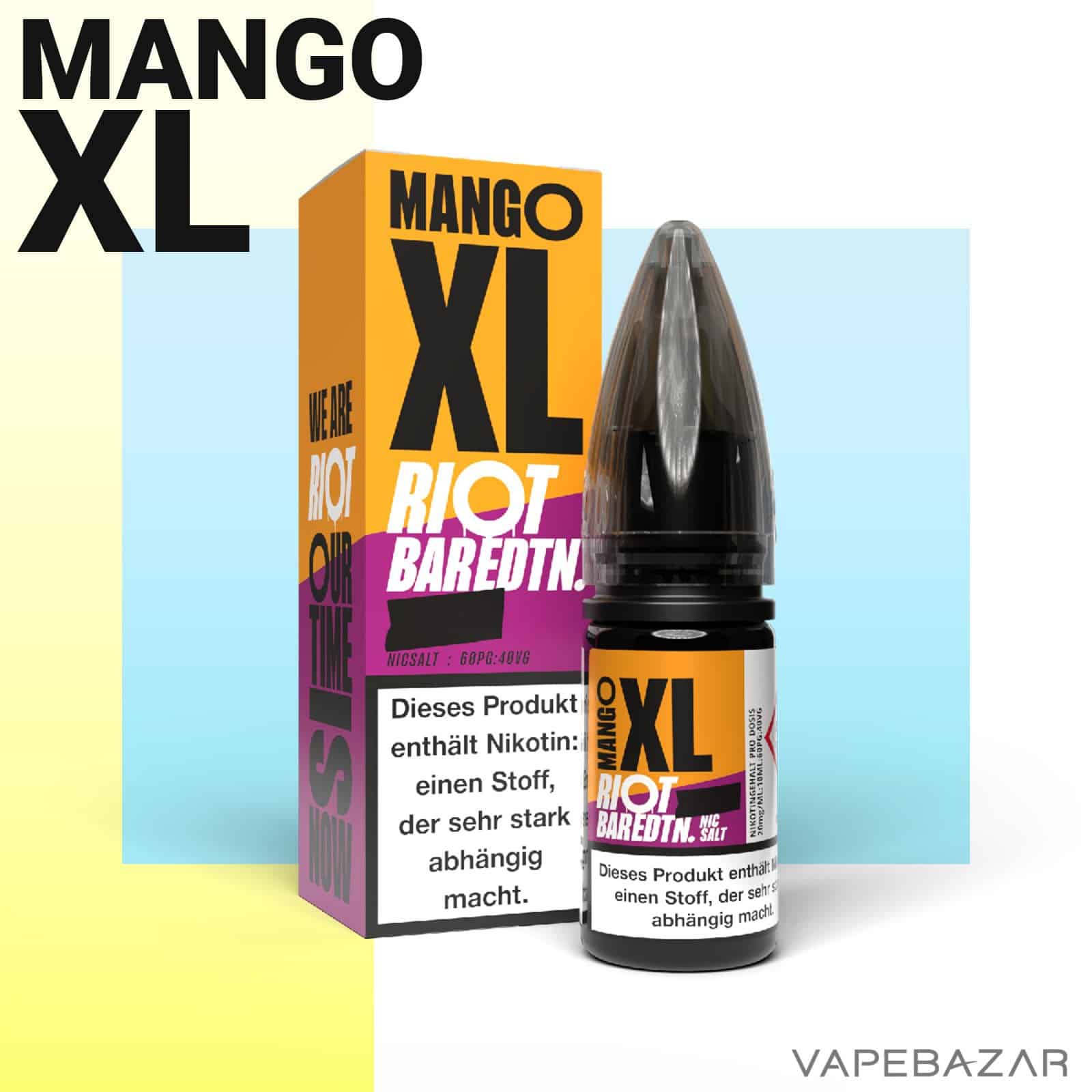 MangoXL2 | Vapebazar Vapebazar Riot Salt Bar Edition Mango Xl