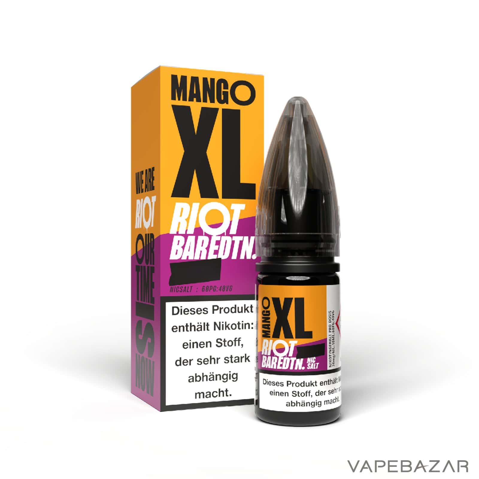 MangoXL3 | Vapebazar Vapebazar Riot Salt Bar Edition Mango Xl