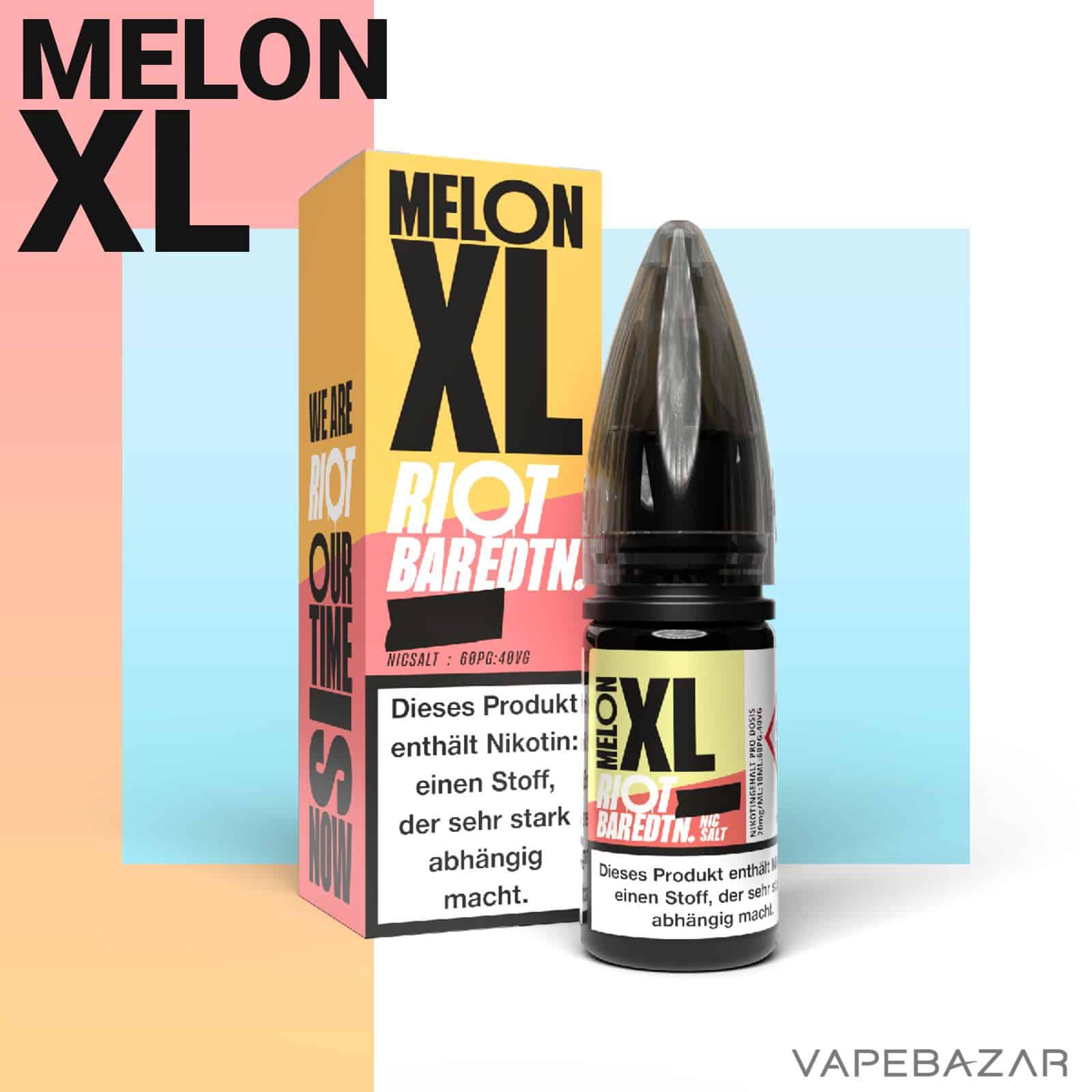 MelonXL2 | Vapebazar Vapebazar Riot Salt Bar Edition Melon Xl