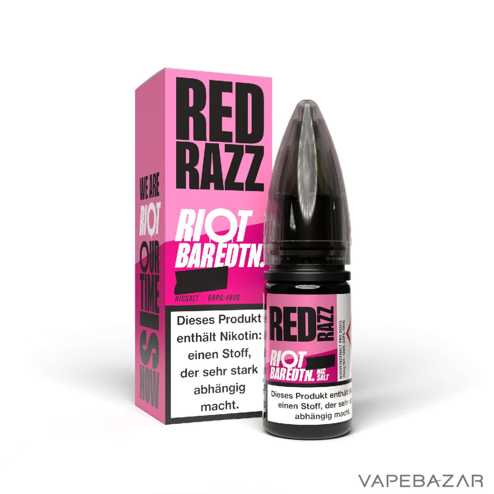 RedRazz3 | Vapebazar Vapebazar Riot Salt Bar Edition Red Razz