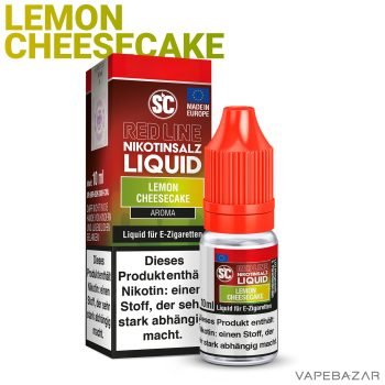 SC Red Line Nikotinsalz Liquid Lemon Cheesecake