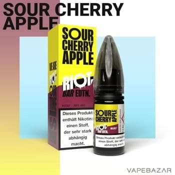 Vapebazar Riot Salt Bar Edition Sour Cherry Apple