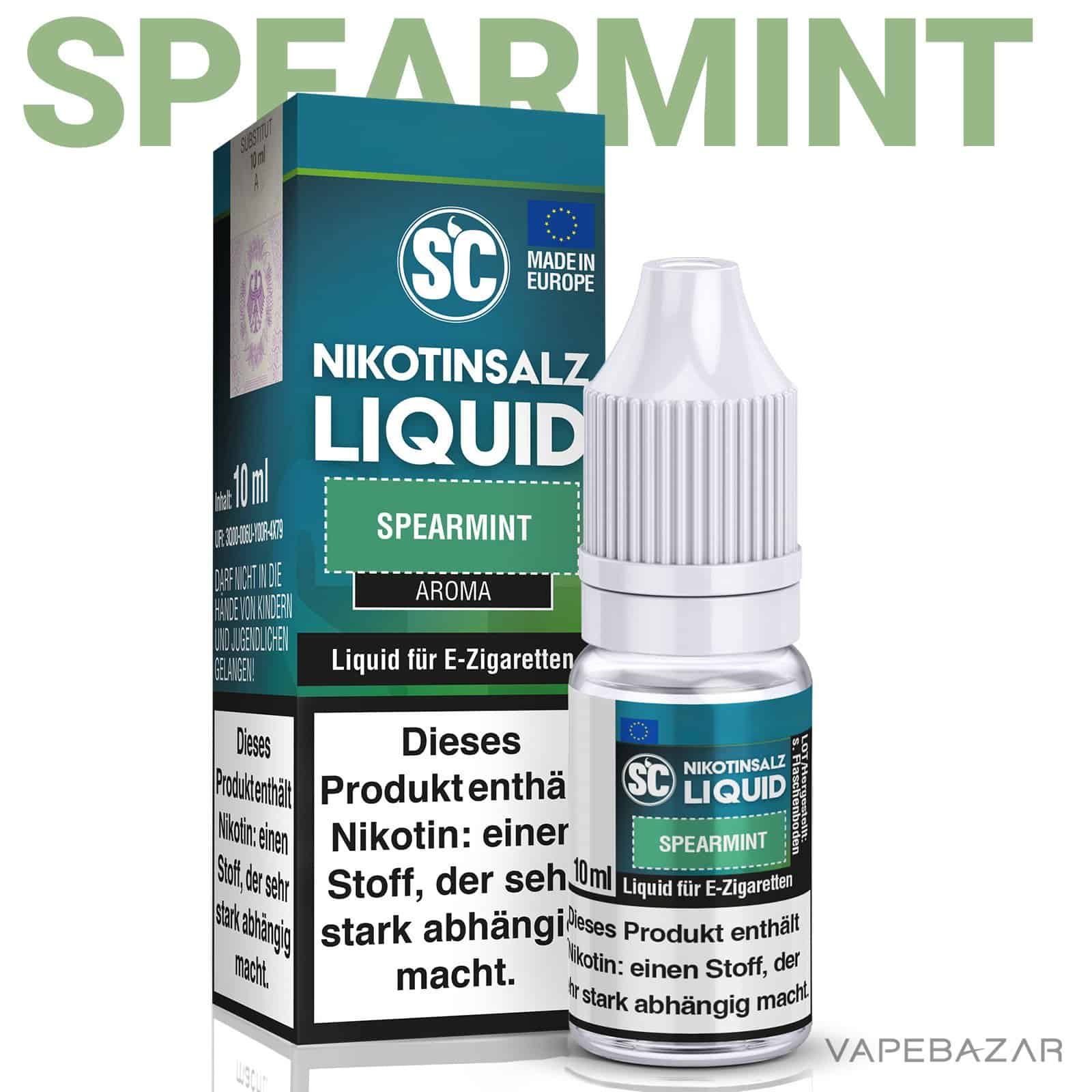 Spearmint2 | Vapebazar Vapebazar Sc Nikotinsalz Spearmint
