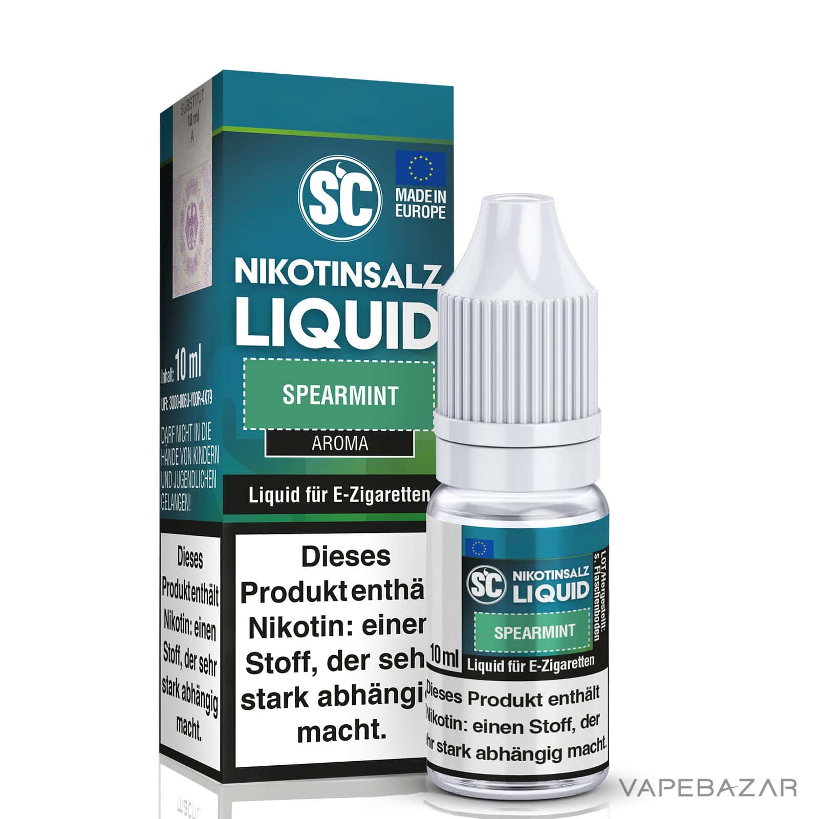 Spearmint3 | Vapebazar Vapebazar Sc Nikotinsalz Spearmint