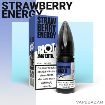 Vapebazar Riot Salt Bar Edition Strawberry Energy