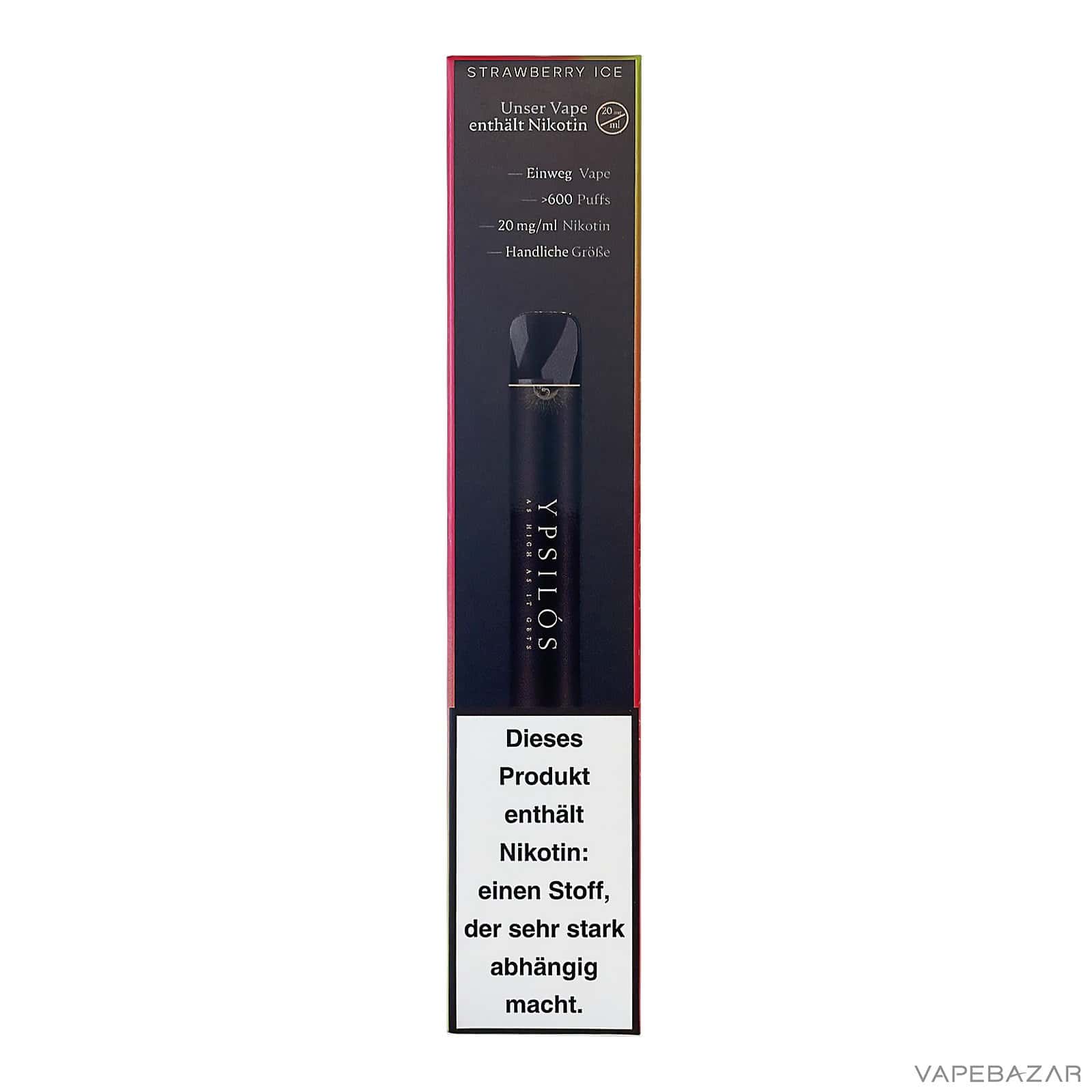StrawberryIce3 | Vapebazar Ypsilos Strawberry Ice 3