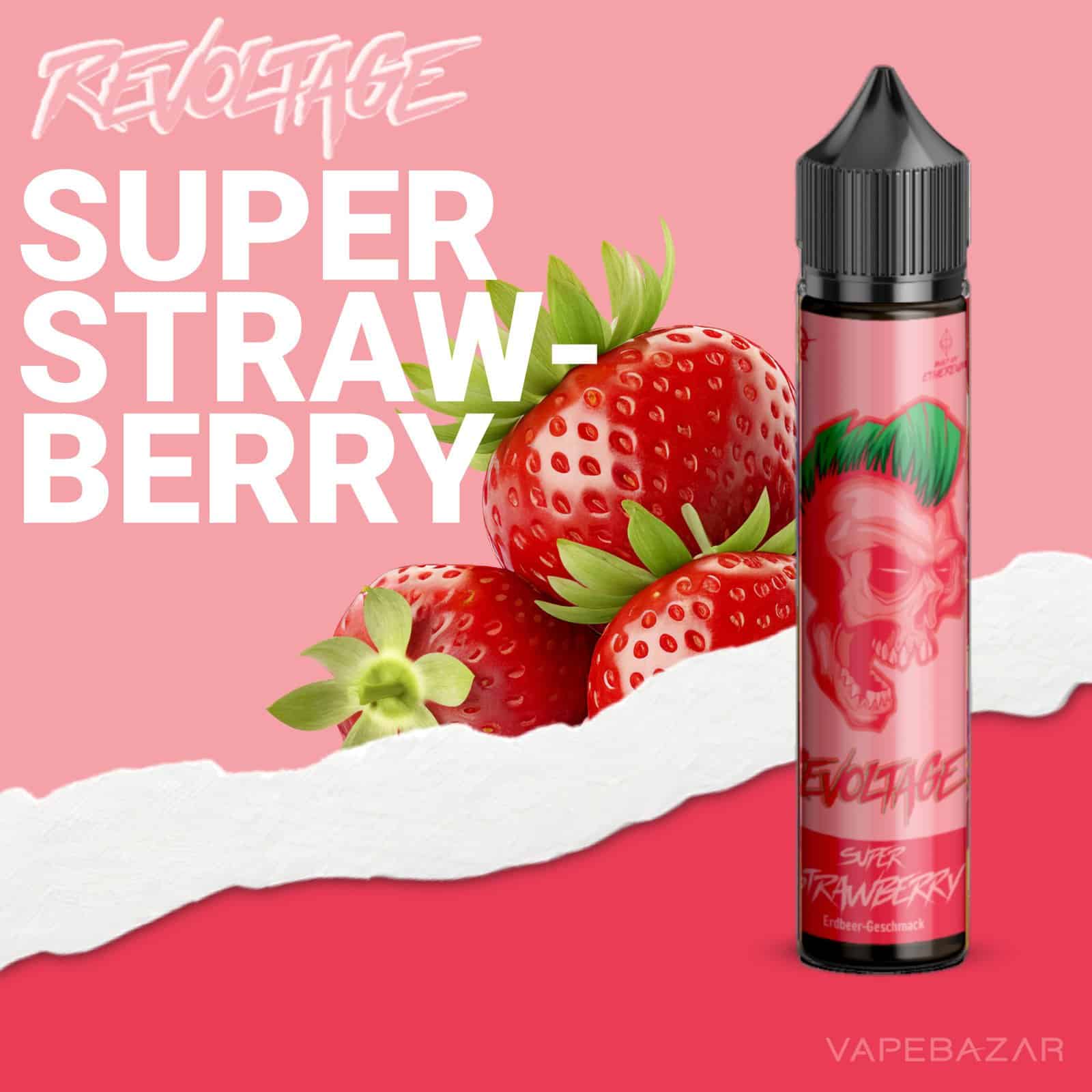 SuperStrawberry | Vapebazar Revoltage Longfill Super Strawberry