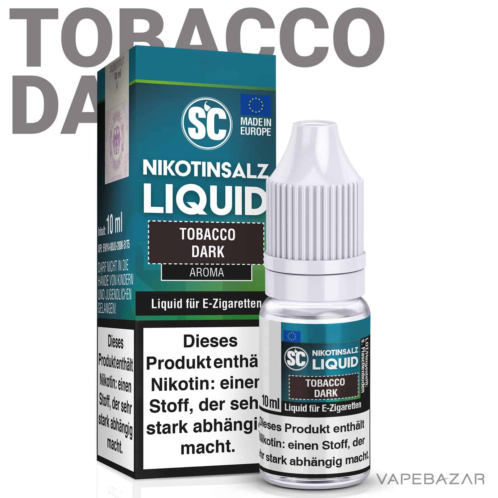 TobaccoDark2 | Vapebazar Vapebazar Sc Nikotinsalz Tobacco Dark