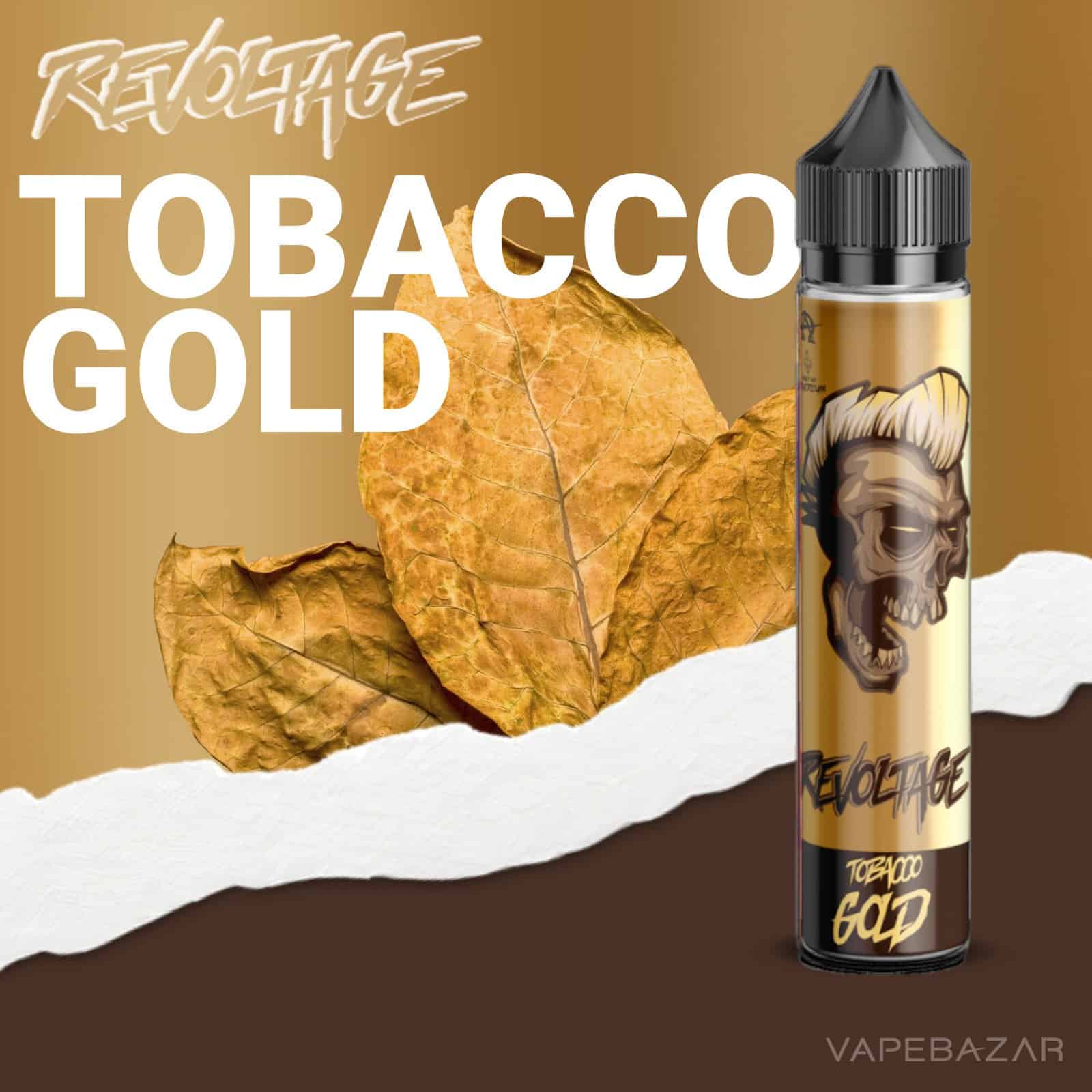 TobaccoGold 1 | Vapebazar Revoltage Longfill Tobacco Gold