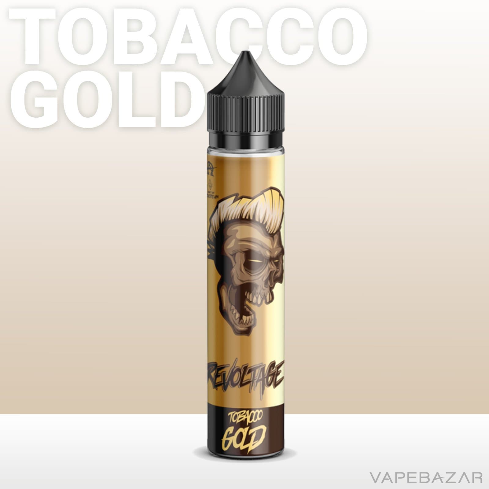 TobaccoGold2 1 | Vapebazar Revoltage Longfill Tobacco Gold