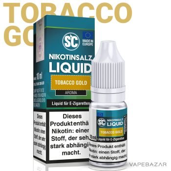 Vapebazar SC Nikotinsalz Tobacco Gold