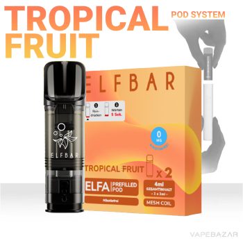 Vapebazar Elfbar Elfa Prefilled Pods Tropical Fruit