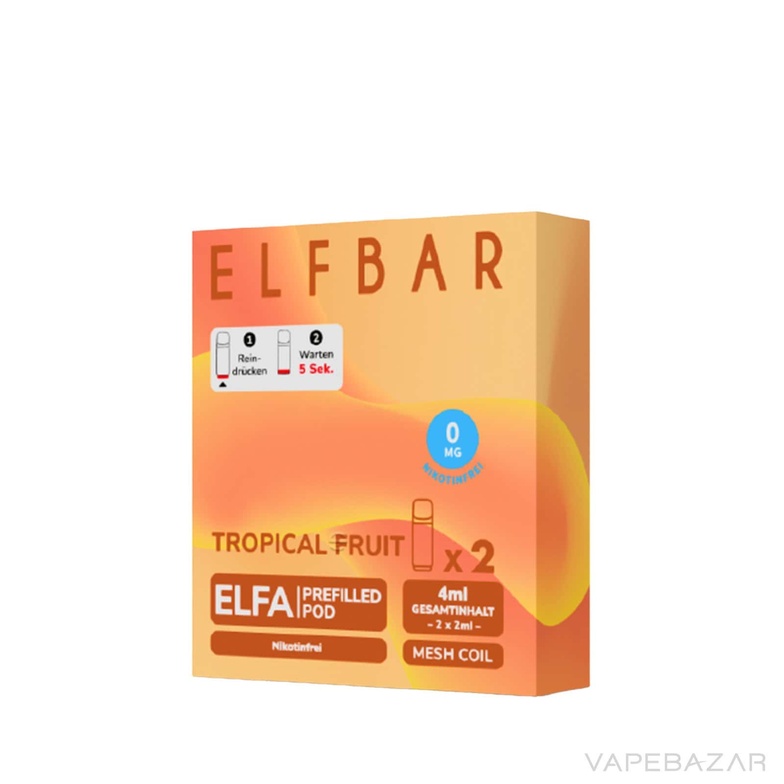 TropicalFruit3 | Vapebazar Vapebazar Elfbar Elfa Prefilled Pods Tropical Fruit