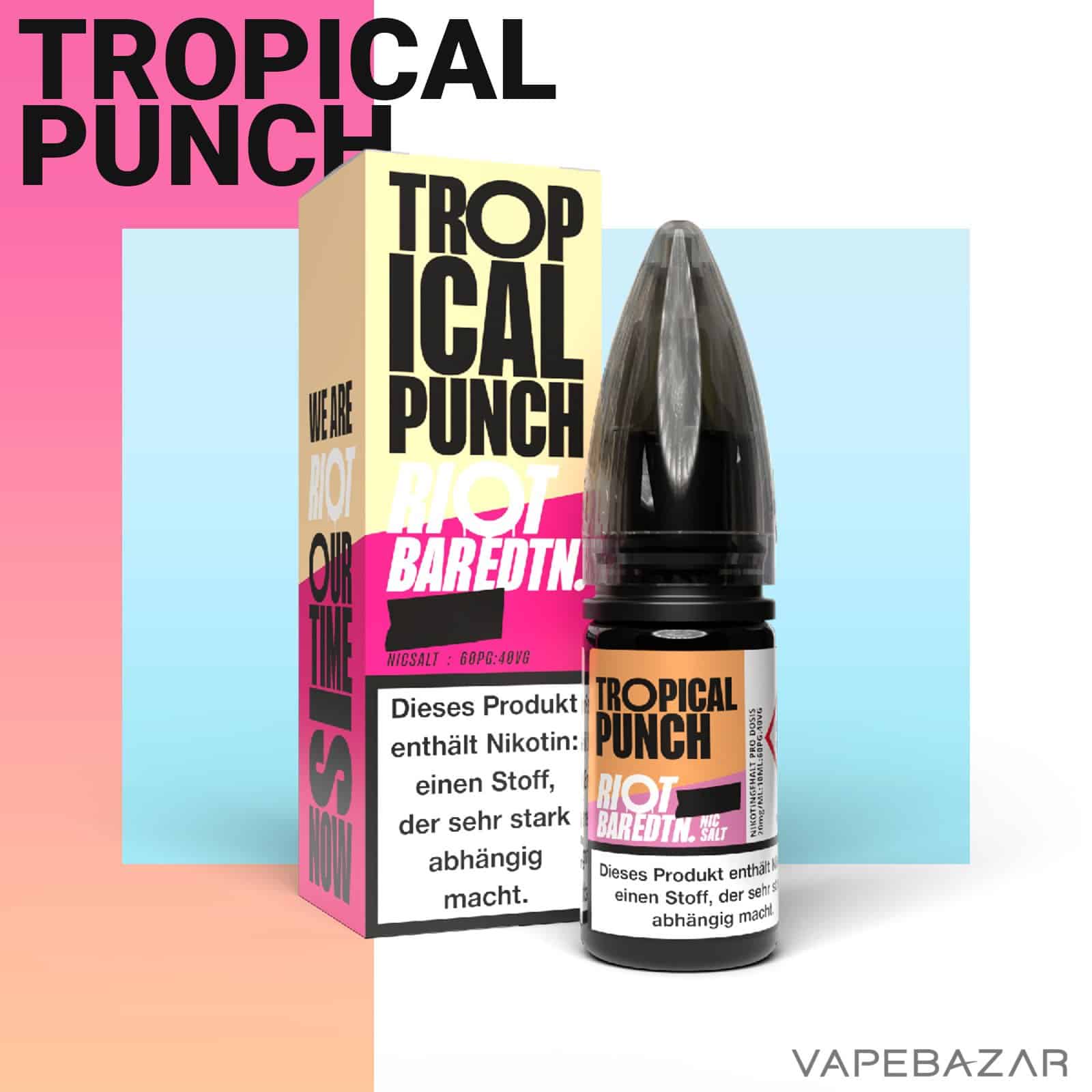 TropicalPunch2 | Vapebazar Vapebazar Riot Salt Bar Edition Tropical Punch