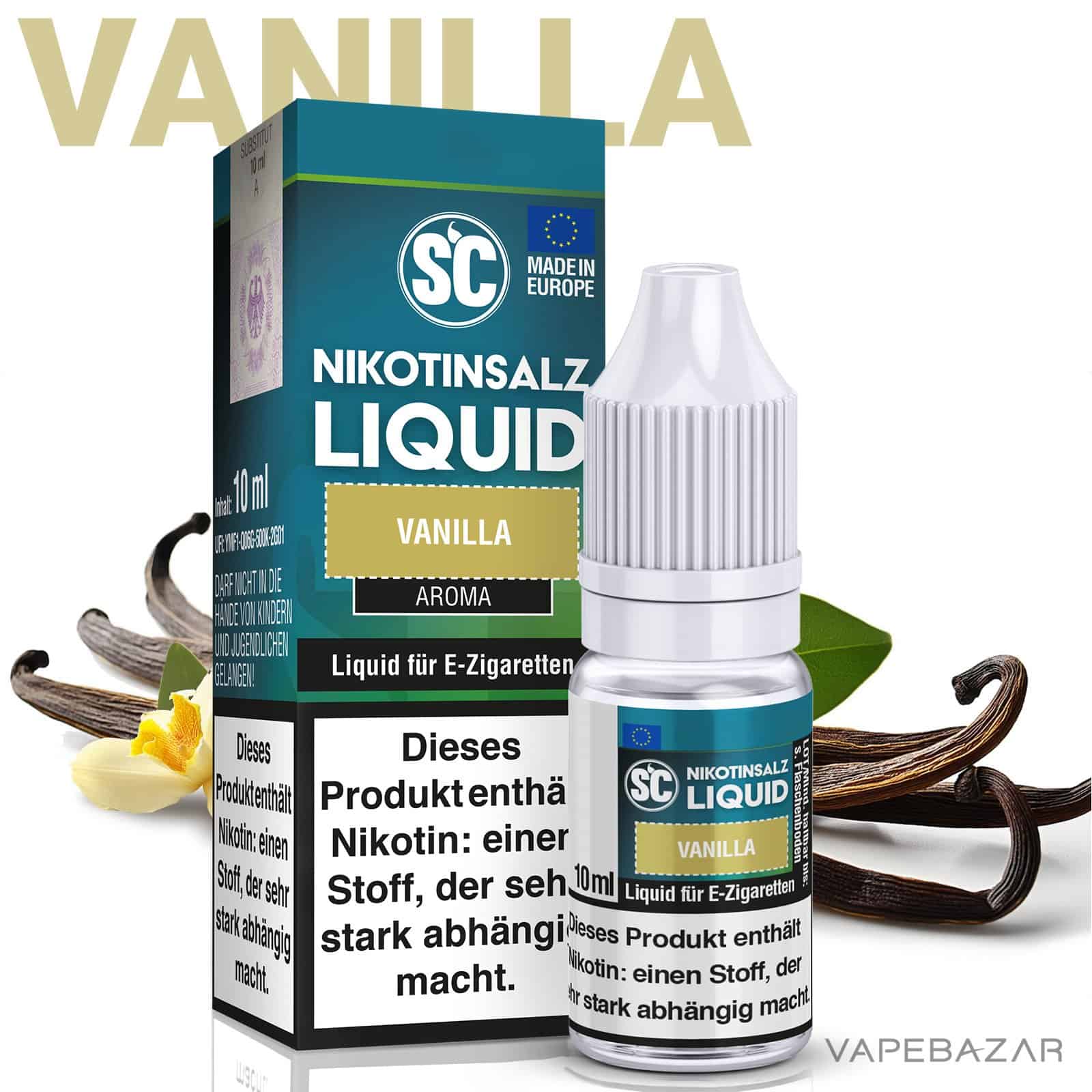 Vanilla | Vapebazar Vapebazar Sc Nikotinsalz Vanilla