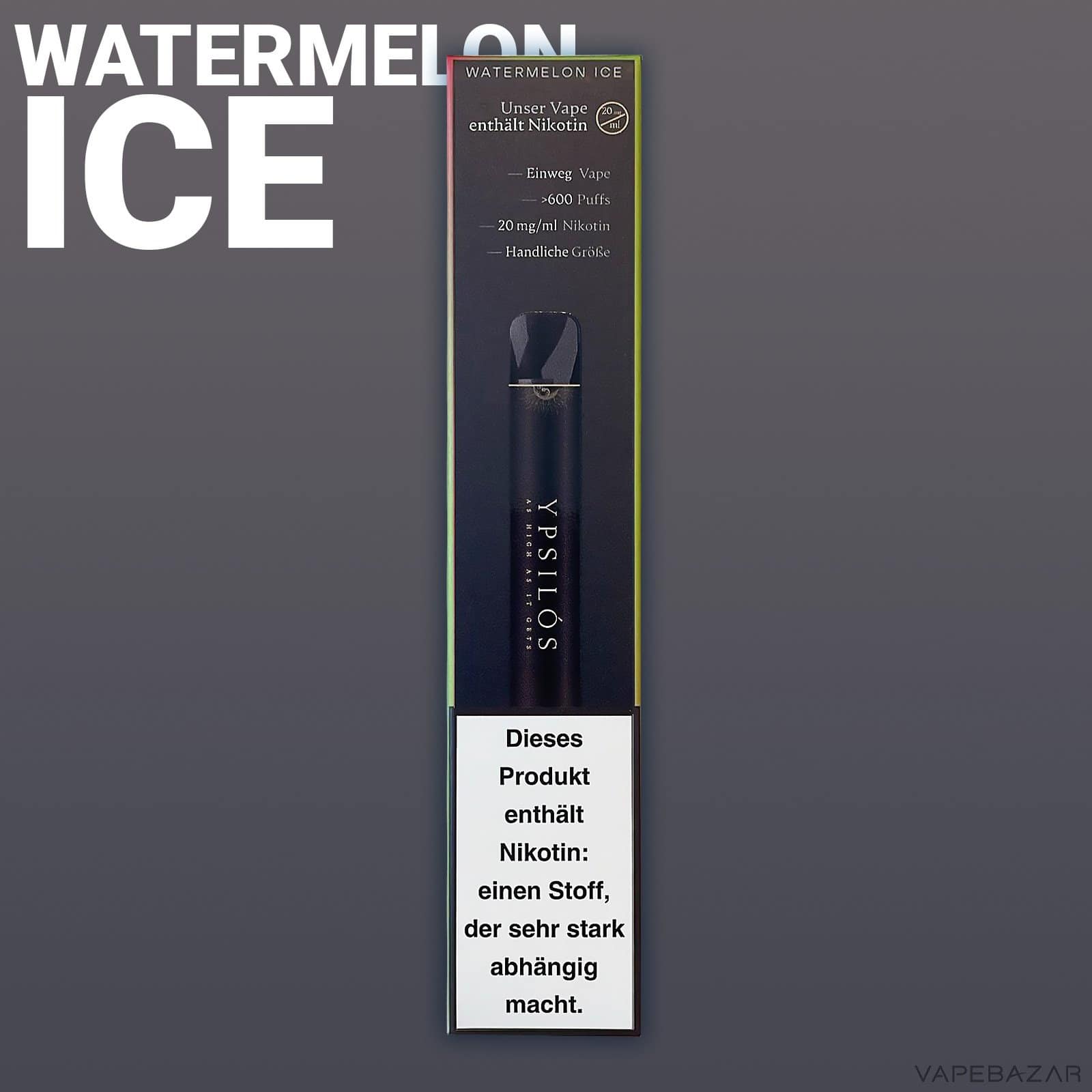 WatermelonIce2 1 | Vapebazar Ypsilos Watermelon Ice 2