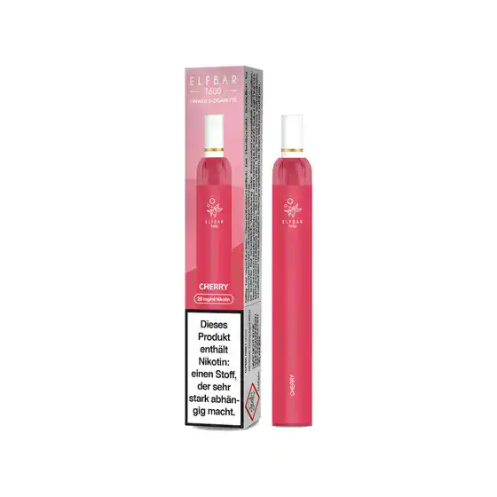 elf bar t600 einweg e zigarette cherry | Vapebazar Elf Bar T600 - Cherry