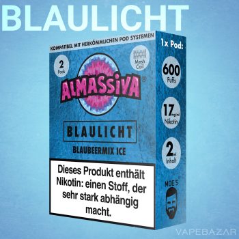 AlMassiva Prefilled Pods Blaulicht