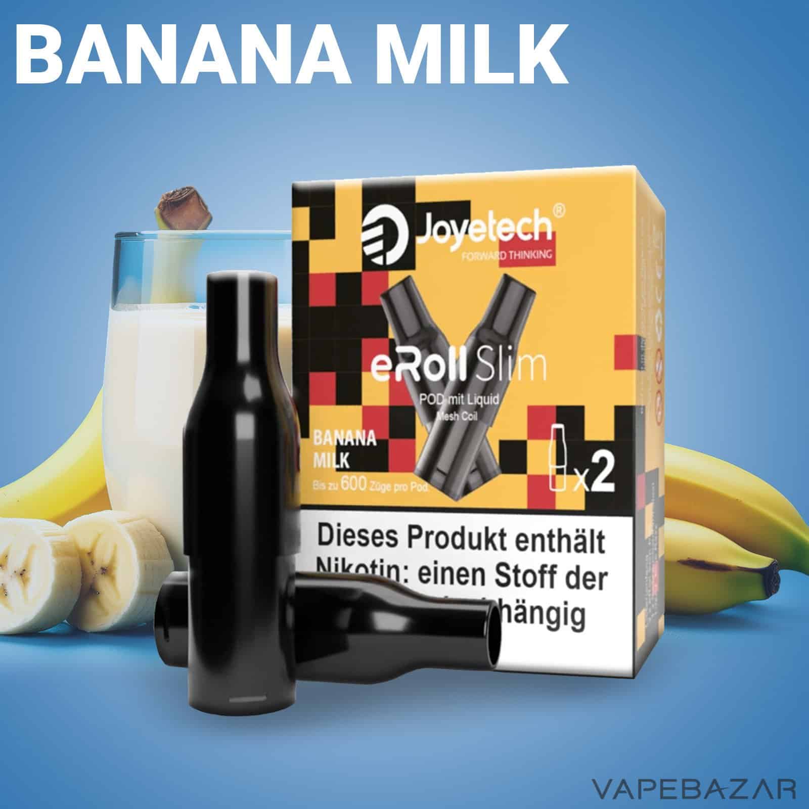 BananaMilk | Vapebazar Joyetech Eroll Slim Prefilled Pod - Mixed Berries (2Er Pack)