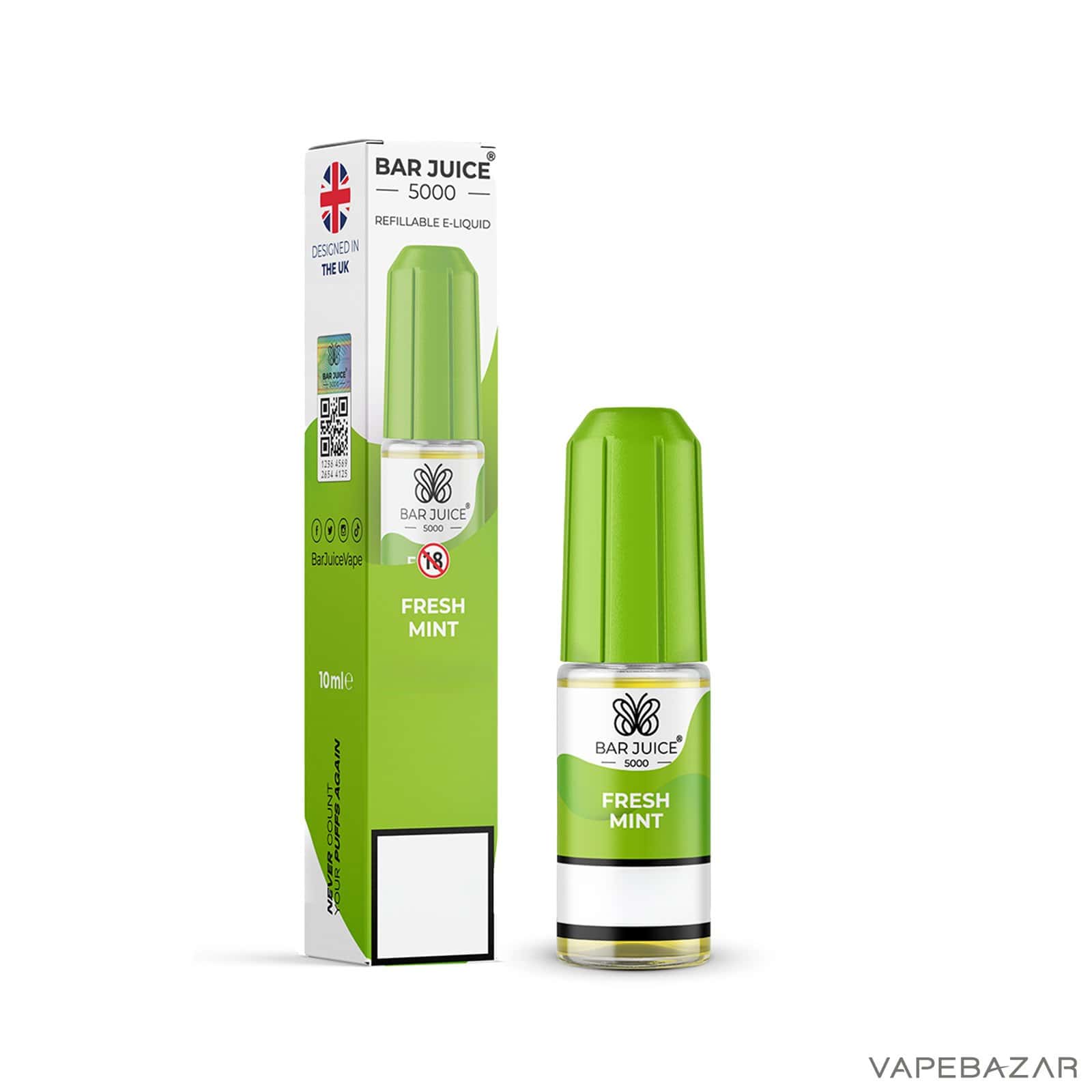 Bar Juice 5000 Fresh Mint 3 | Vapebazar Bar Juice 5000 Fresh Mint