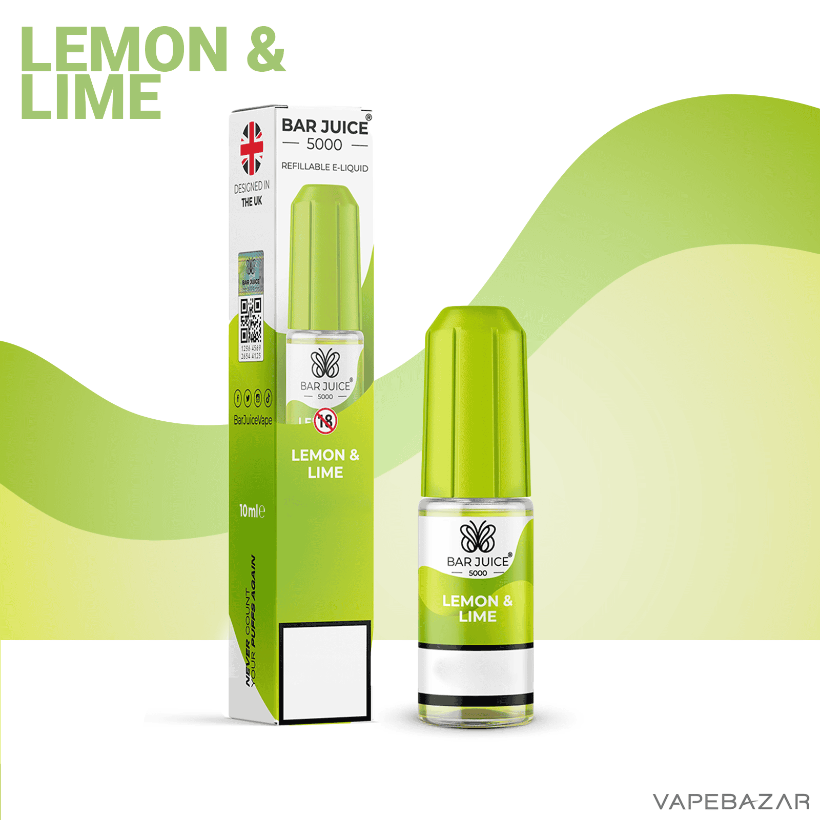 Bar Juice 5000 Lemon Lime 2 | Vapebazar Bar Juice 5000 Lemon &Amp; Lime