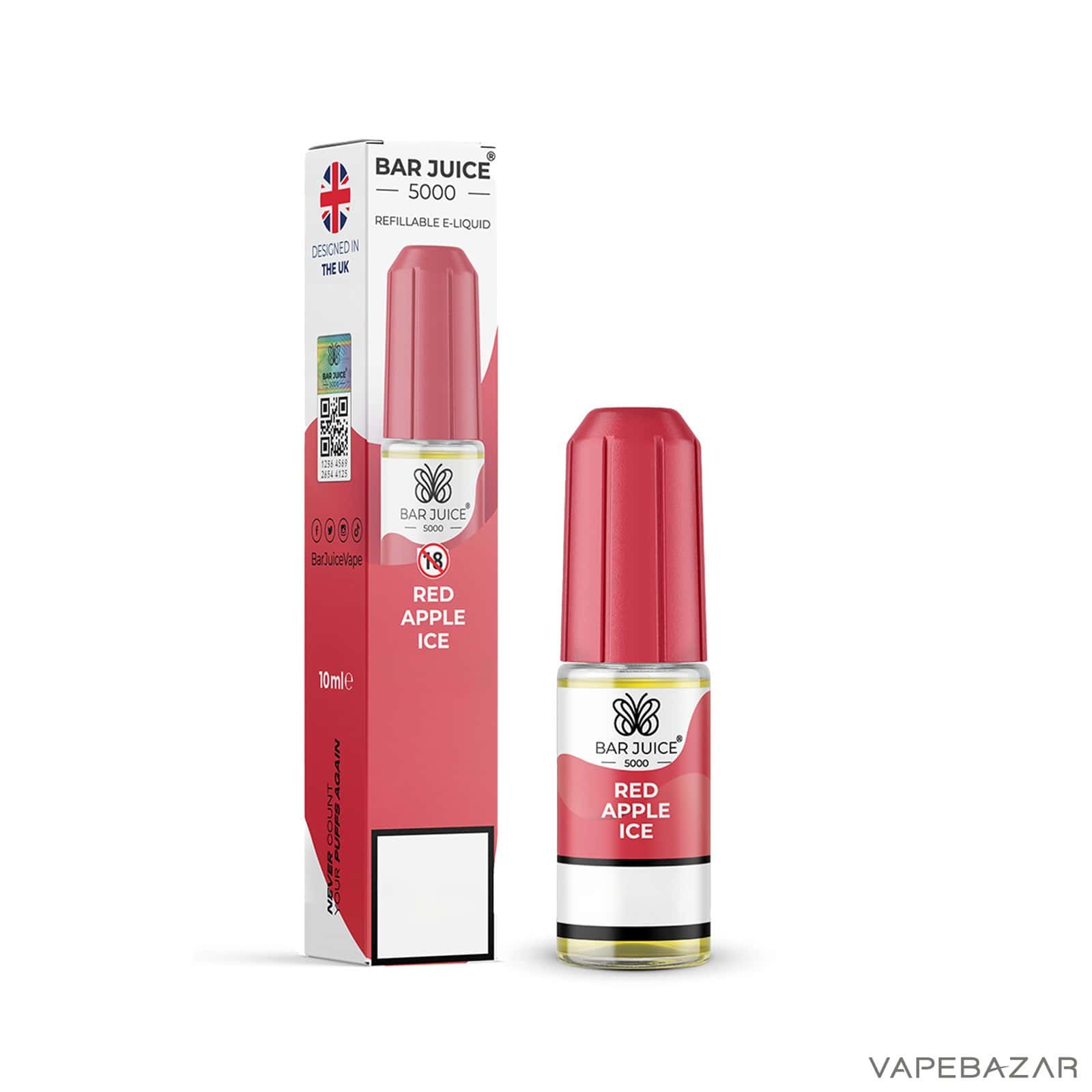 Bar Juice 5000 Red Apple Ice 3 | Vapebazar Bar Juice 5000 Red Apple Ice