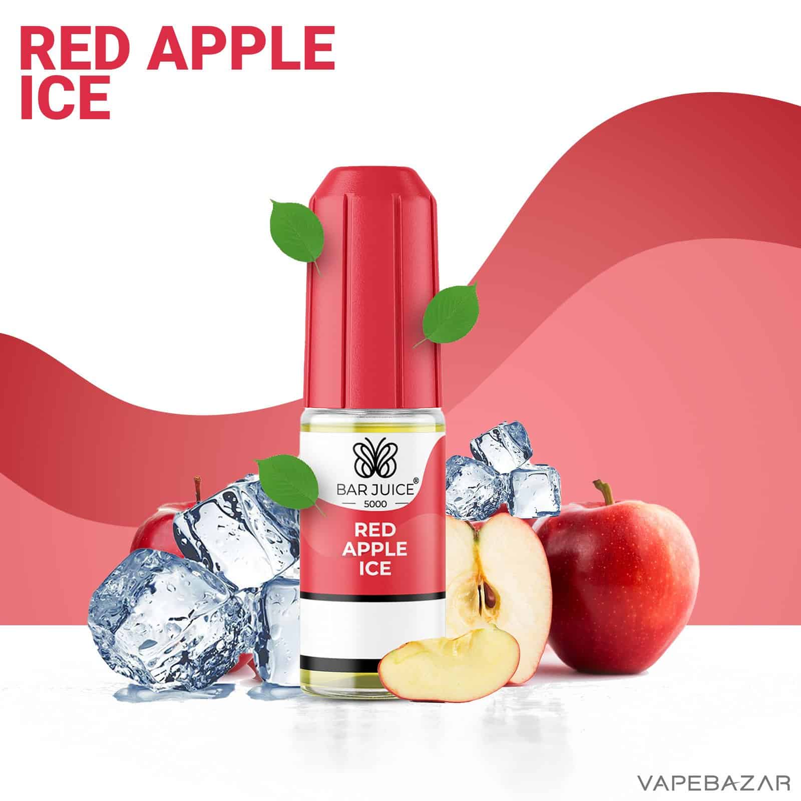 Bar Juice 5000 Red Apple Ice | Vapebazar Bar Juice 5000 Red Apple Ice