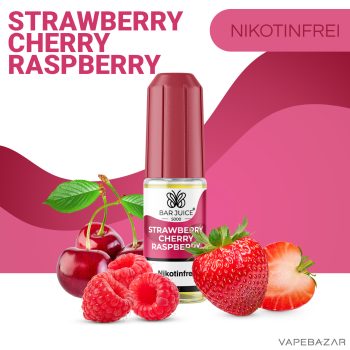 Bar Juice 5000 Strawberry Cherry Raspberry Nikotinfrei