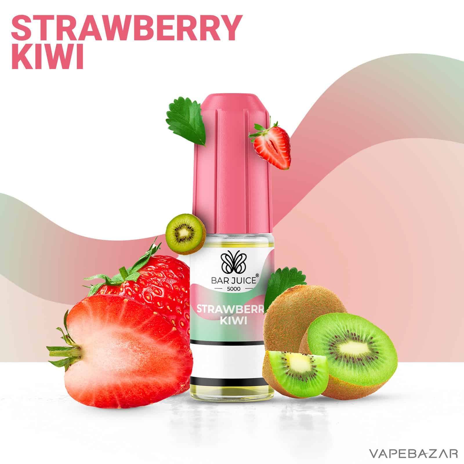 Bar Juice 5000 Strawberry Kiwi | Vapebazar Bar Juice 5000 Strawberry Kiwi