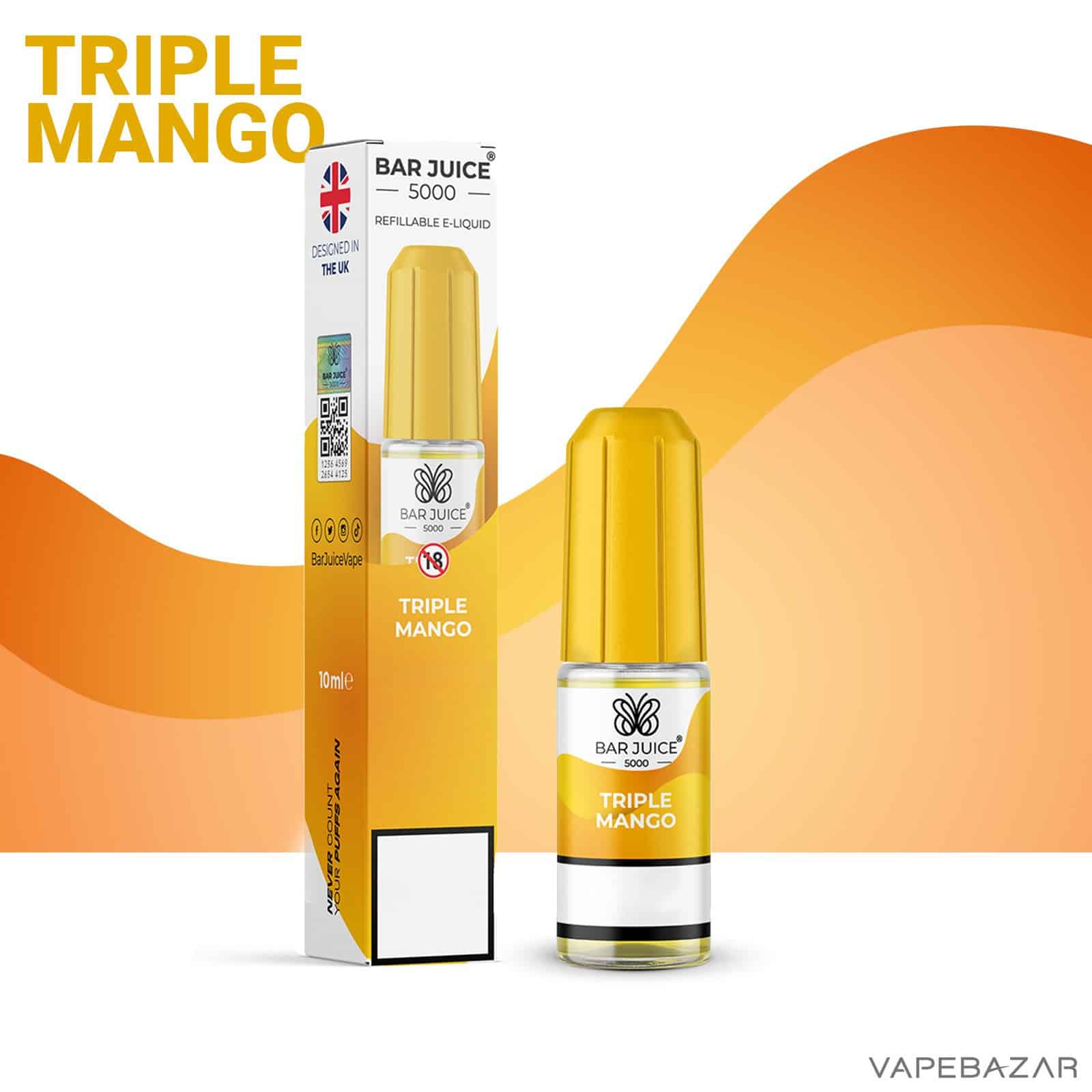 Bar Juice 5000 Triple Mango 2 | Vapebazar Bar Juice 5000 Triple Mango