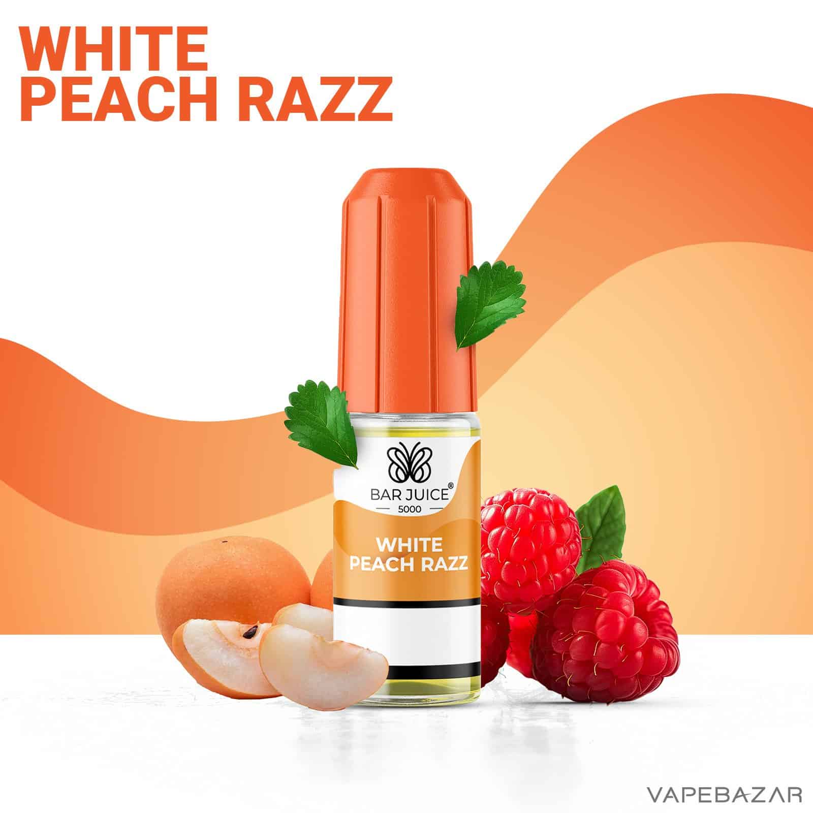 Bar Juice 5000 White Peach Razz | Vapebazar Bar Juice 5000 White Peach Razz
