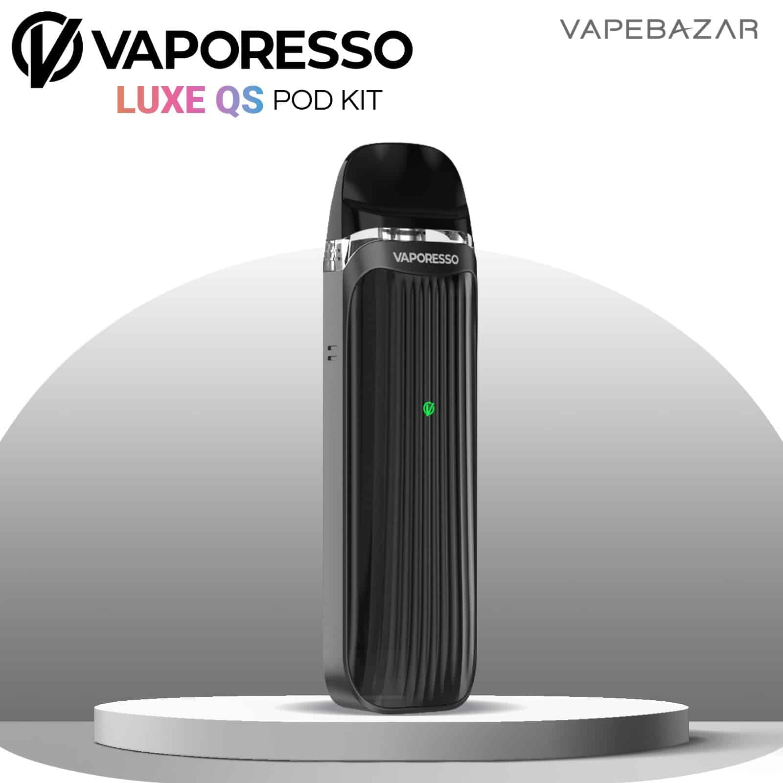 Black | Vapebazar Vaporesso Luxe Qs Black