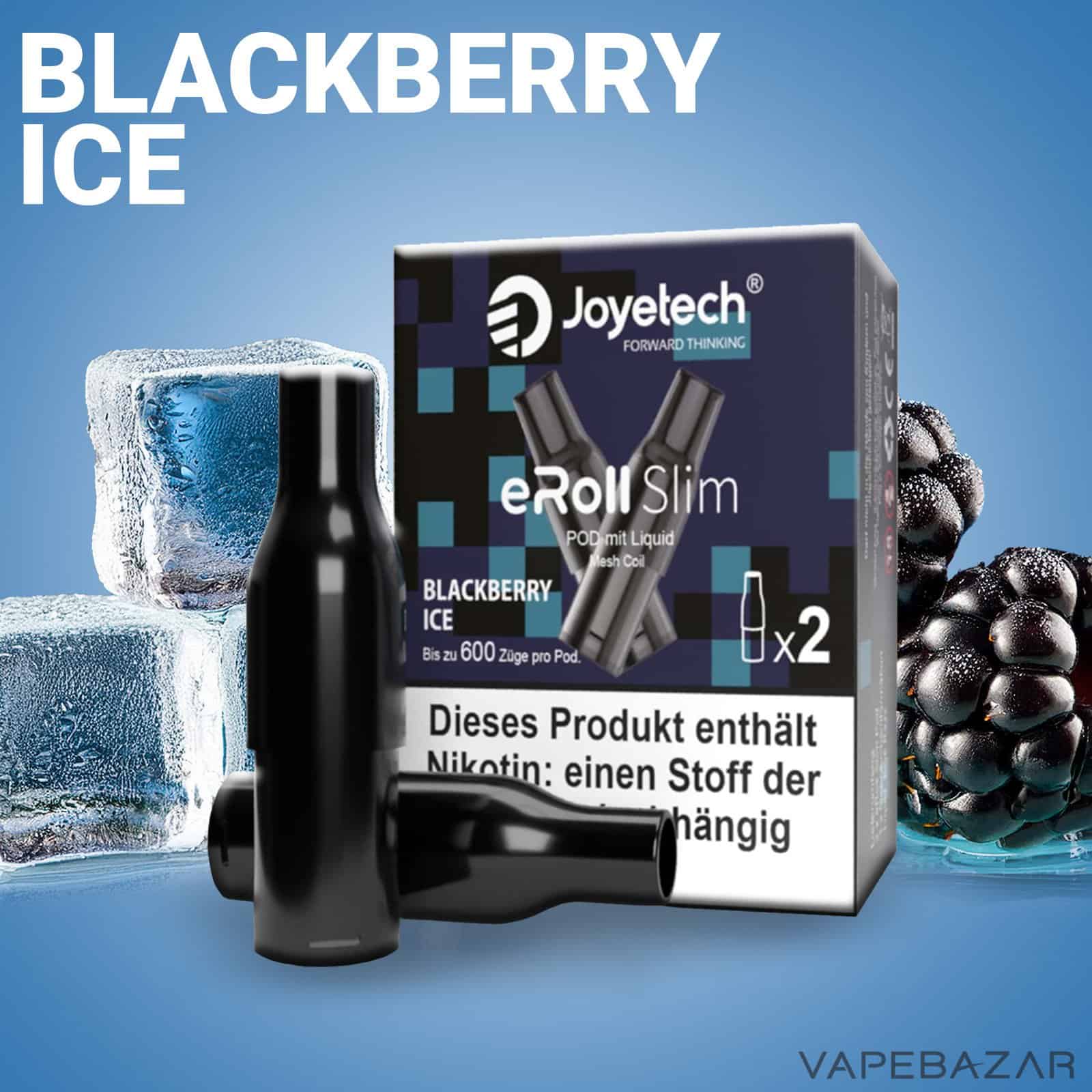BlackberryIce | Vapebazar Joyetech Eroll Slim Pods Blackberry Ice