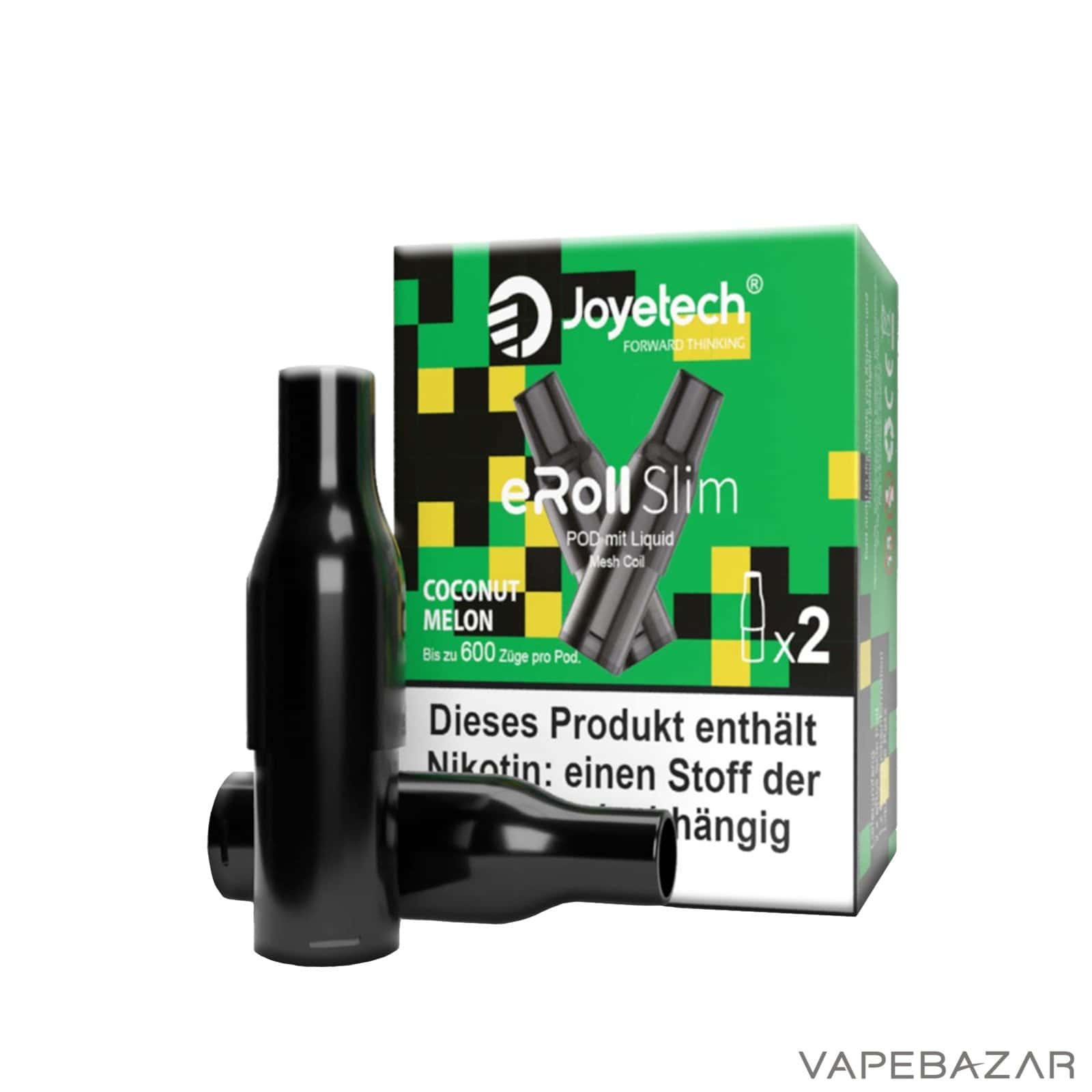 CoconutMelon3 | Vapebazar Joyetech Eroll Slim Pods