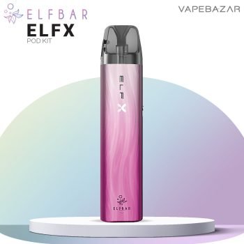 Elf Bar ELFX Silver Pink Vapebazar