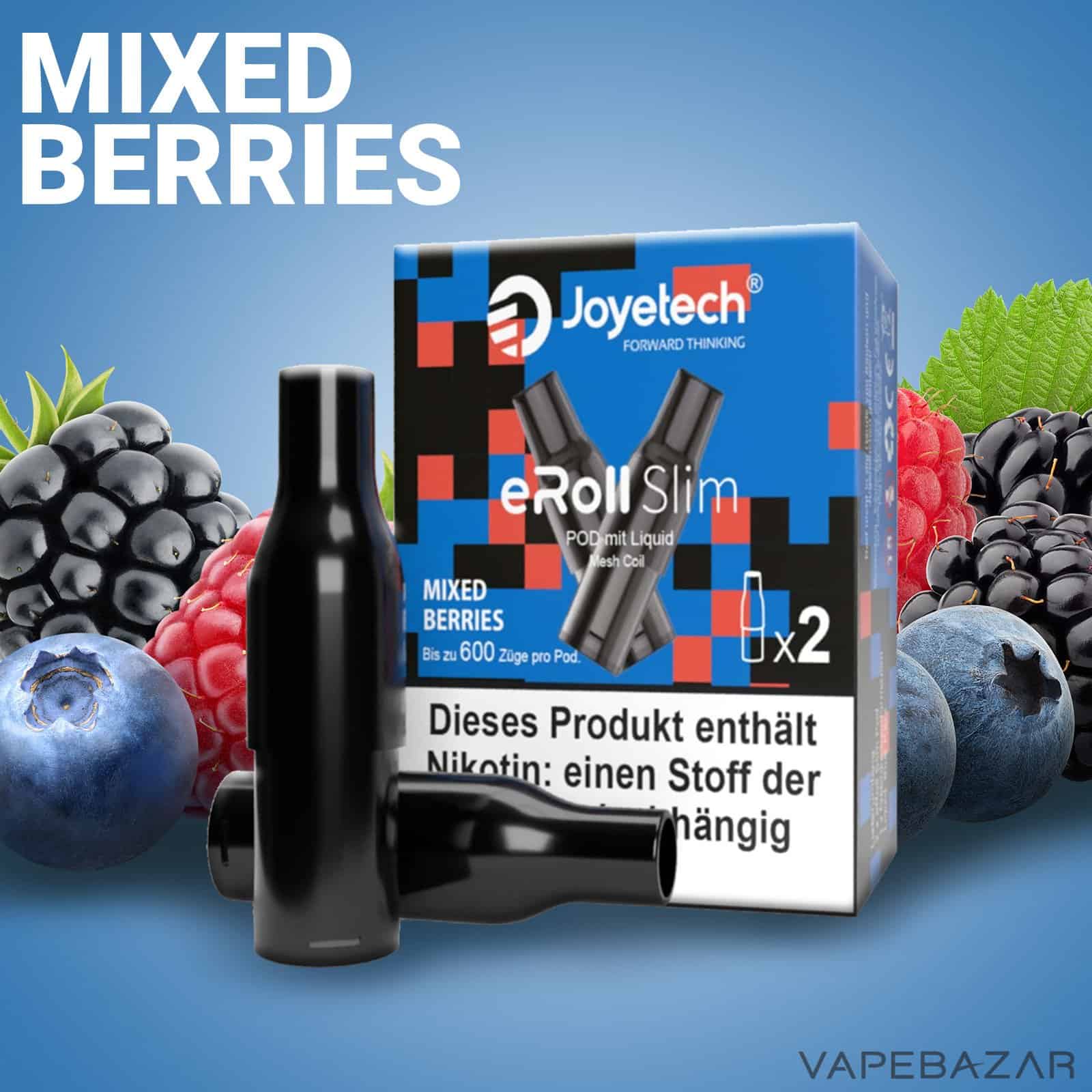 | Vapebazar Joyetech Eroll Slim Pods Mixed Berries