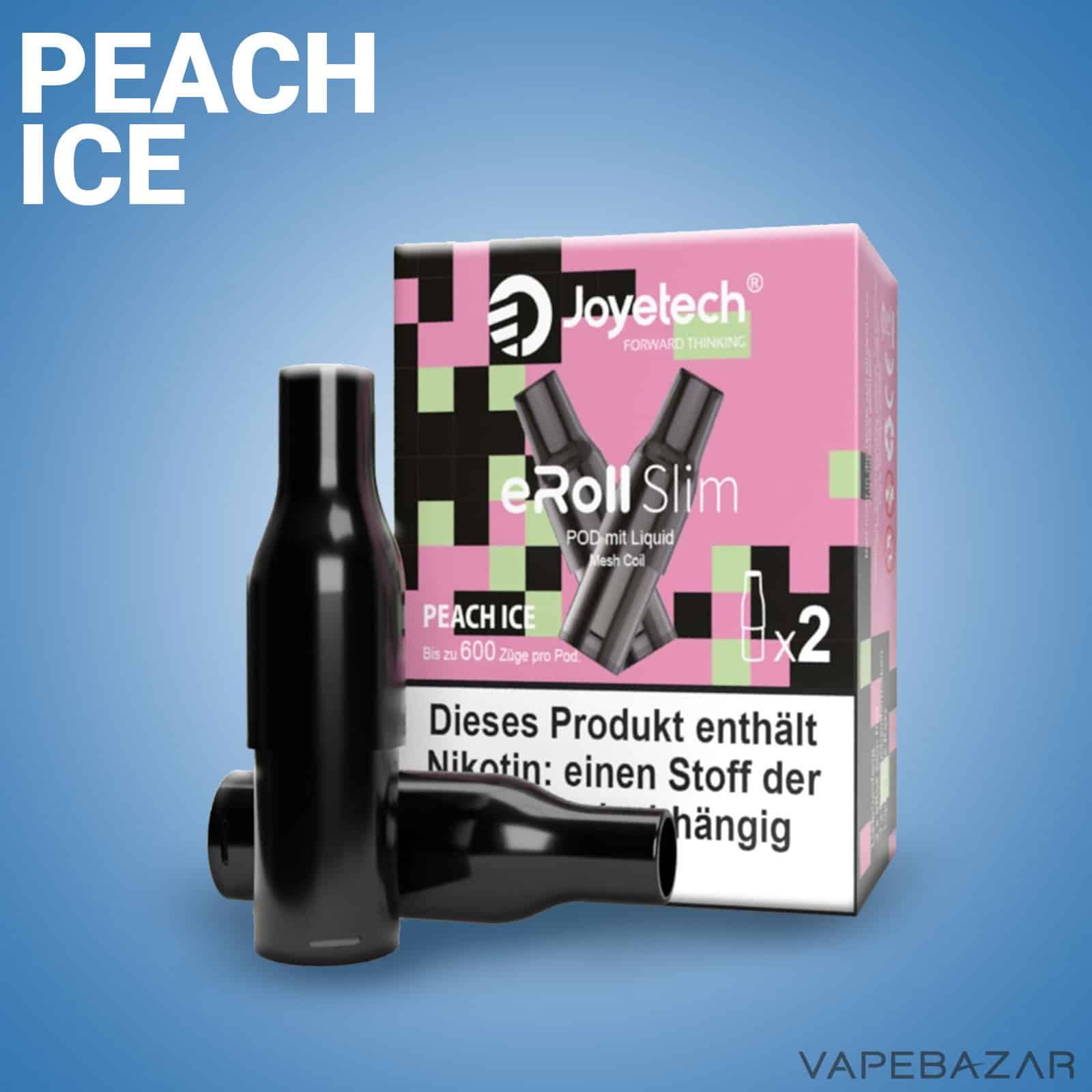 PeachIce2 | Vapebazar Joyetech Eroll Slim Pods Peach Ice