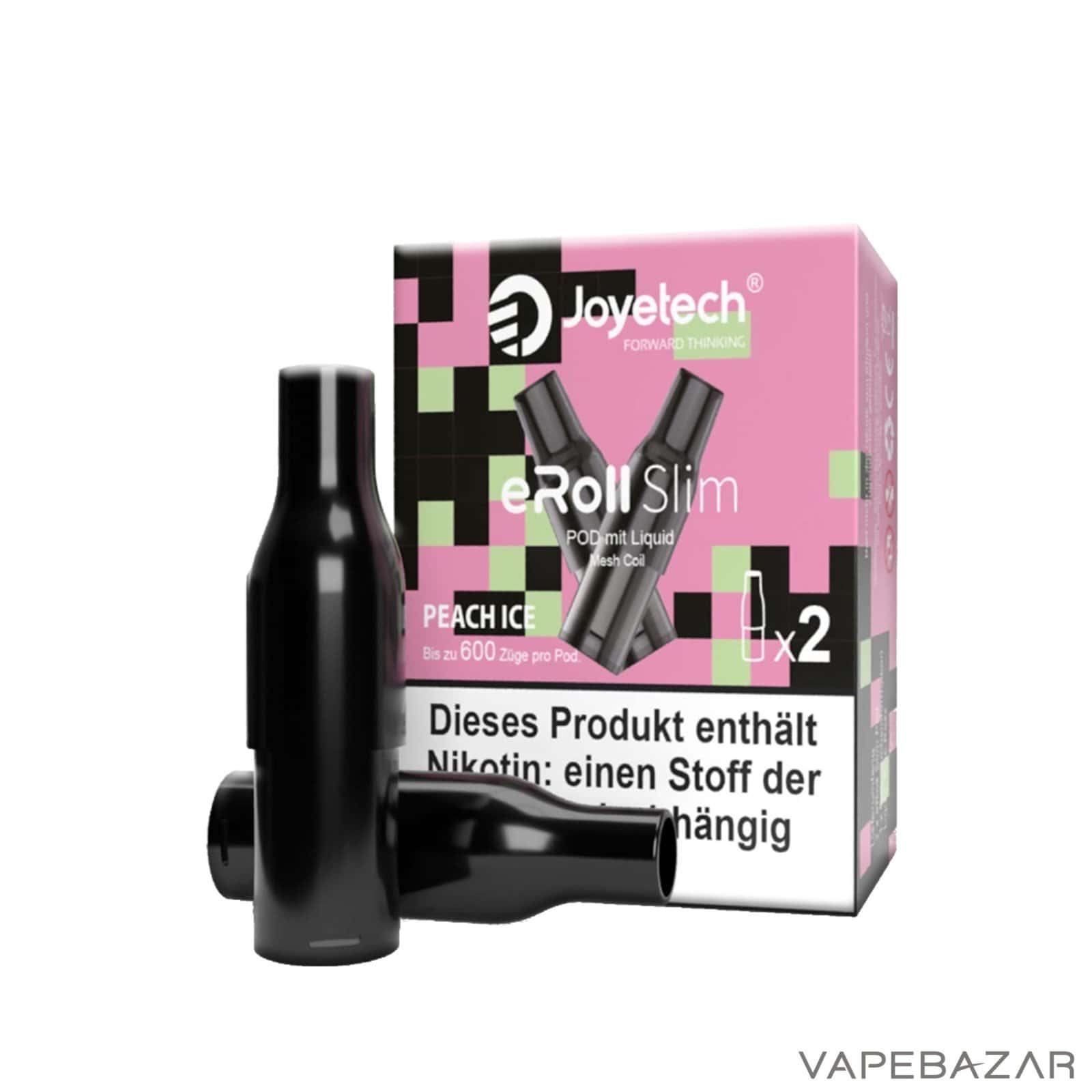 PeachIce3 | Vapebazar Joyetech Eroll Slim Pods Peach Ice