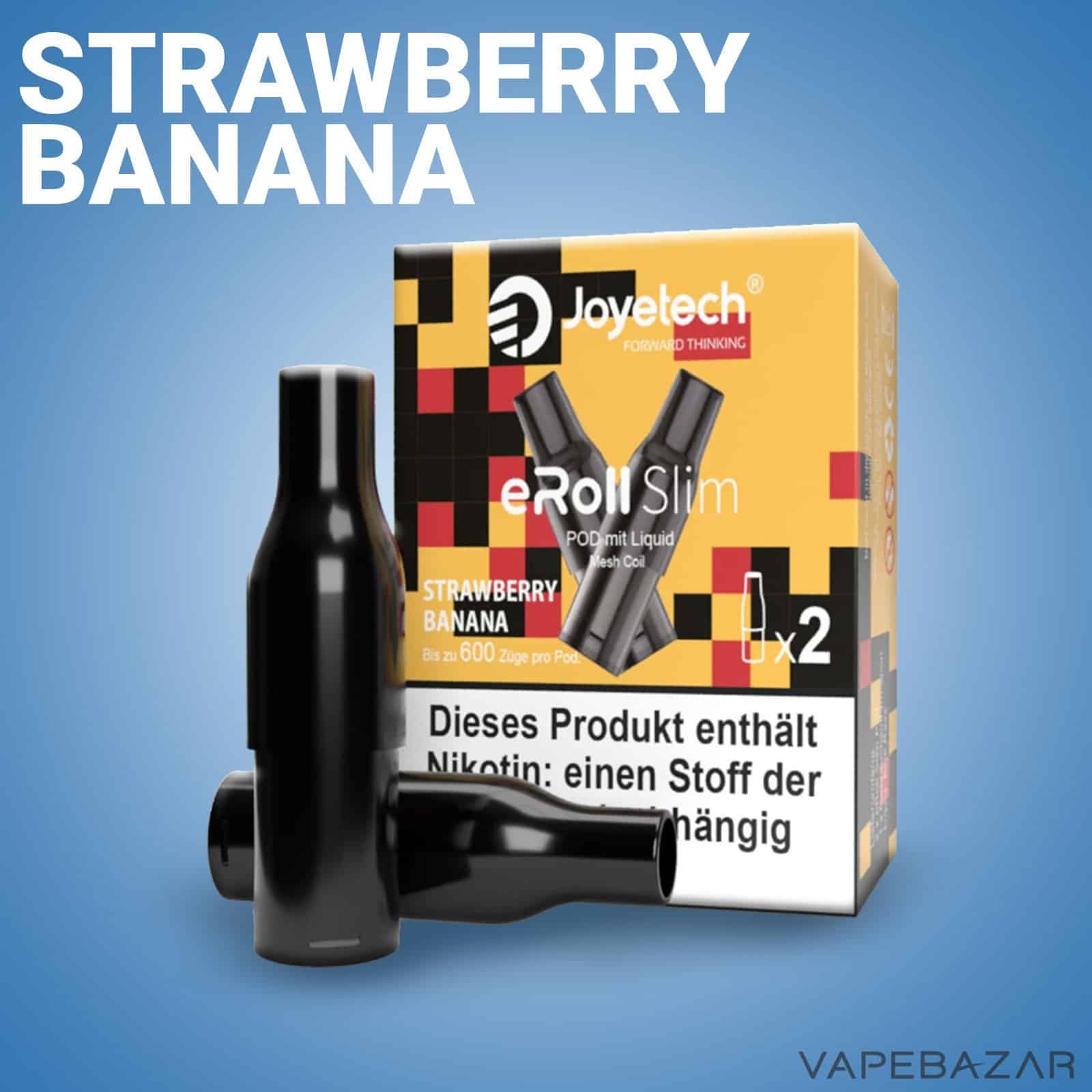 StrawberryBanana2 | Vapebazar Joyetech Eroll Slim Pods
