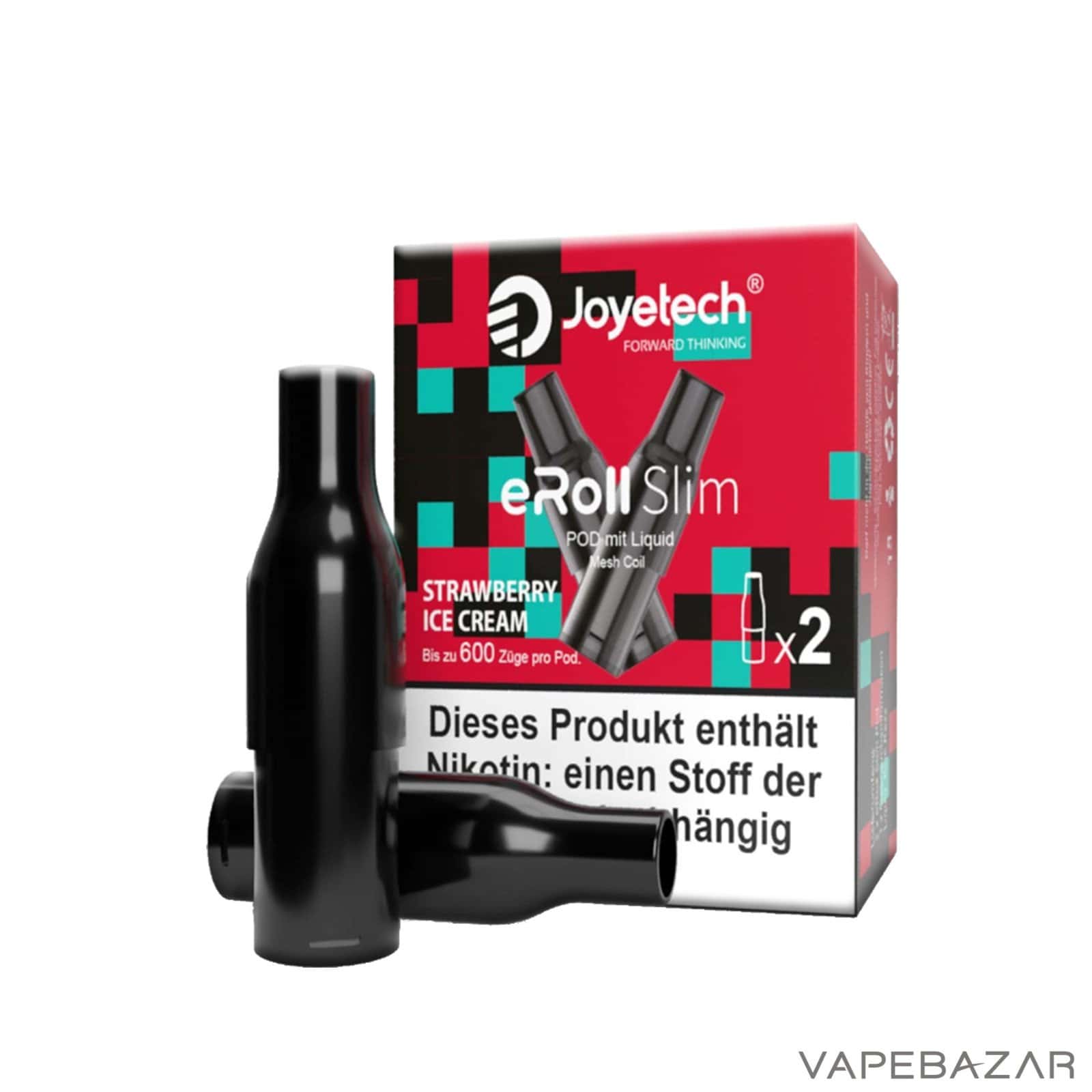 StrawberryIceCream3 | Vapebazar Joyetech Eroll Slim Pods