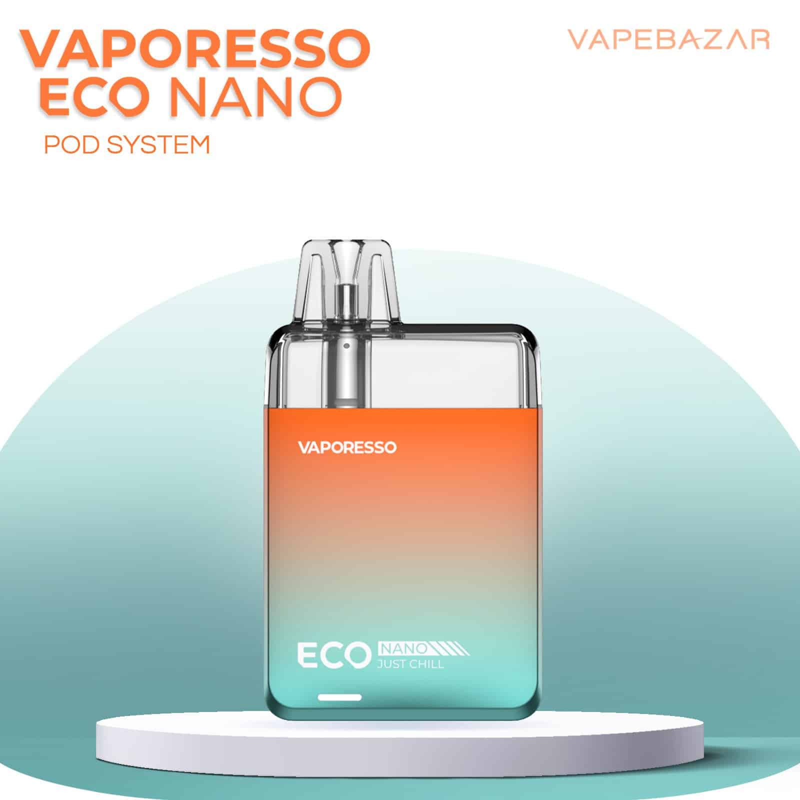 Sunrise Orange | Vapebazar Vaporesso Eco Nano Kit - Sunrise Orange