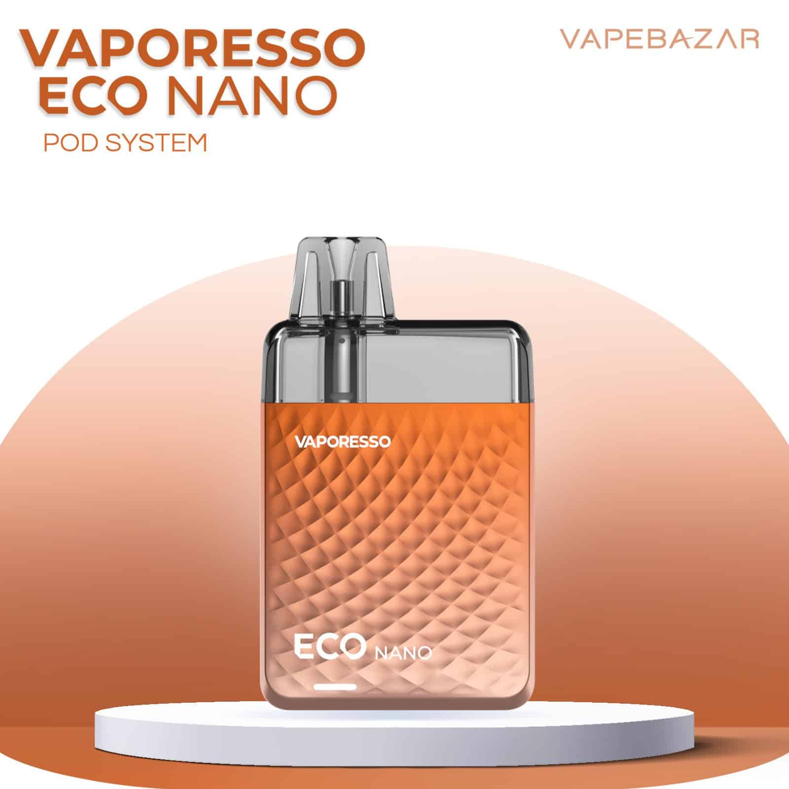 Tropics Orange | Vapebazar Vaporesso Eco Nano Kit - Tropics Orange