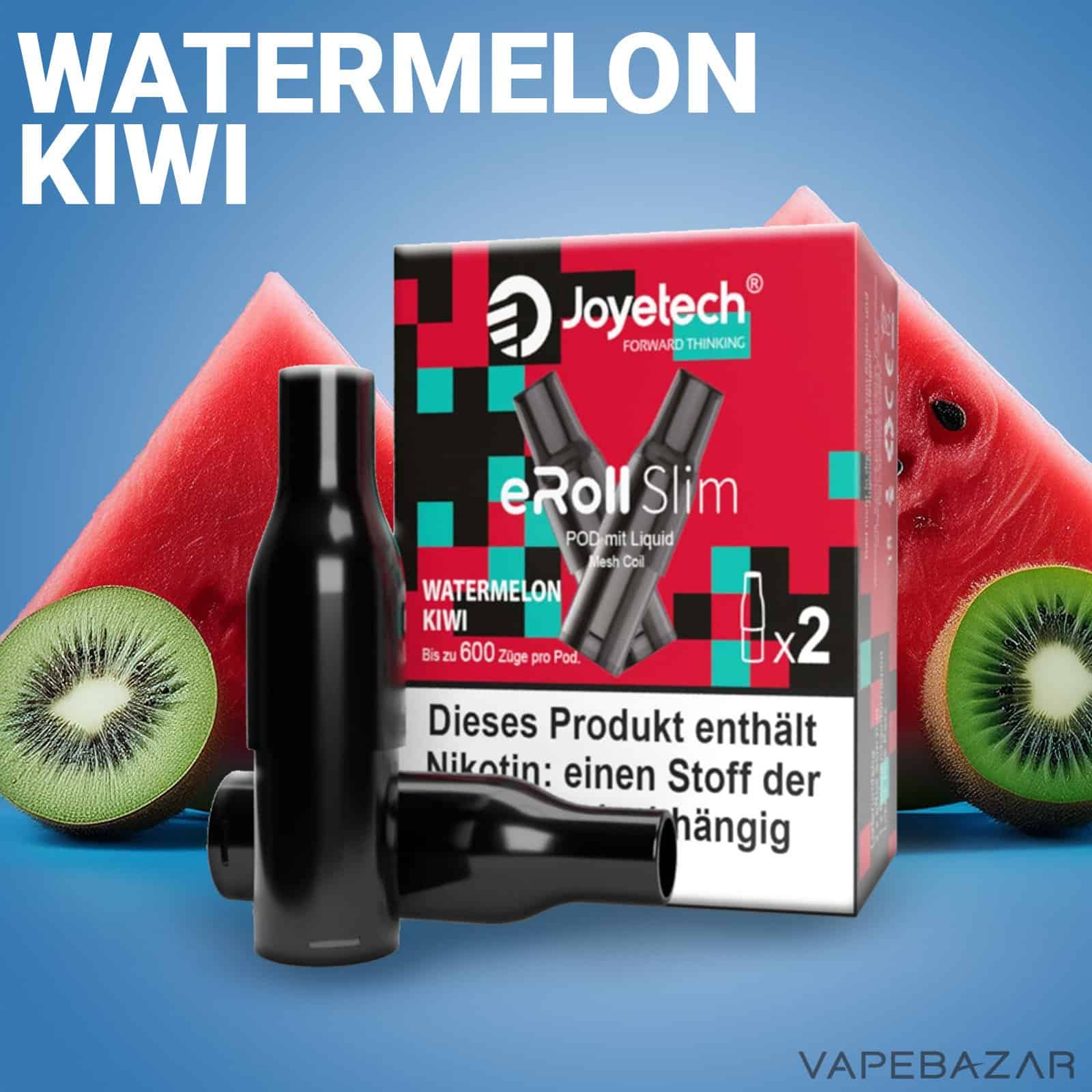 WatermelonKiwi | Vapebazar Joyetech Eroll Slim Pods Watermelon Kiwi