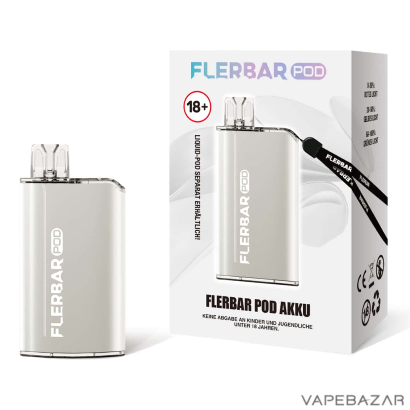 White | Vapebazar Flerbar Pod White
