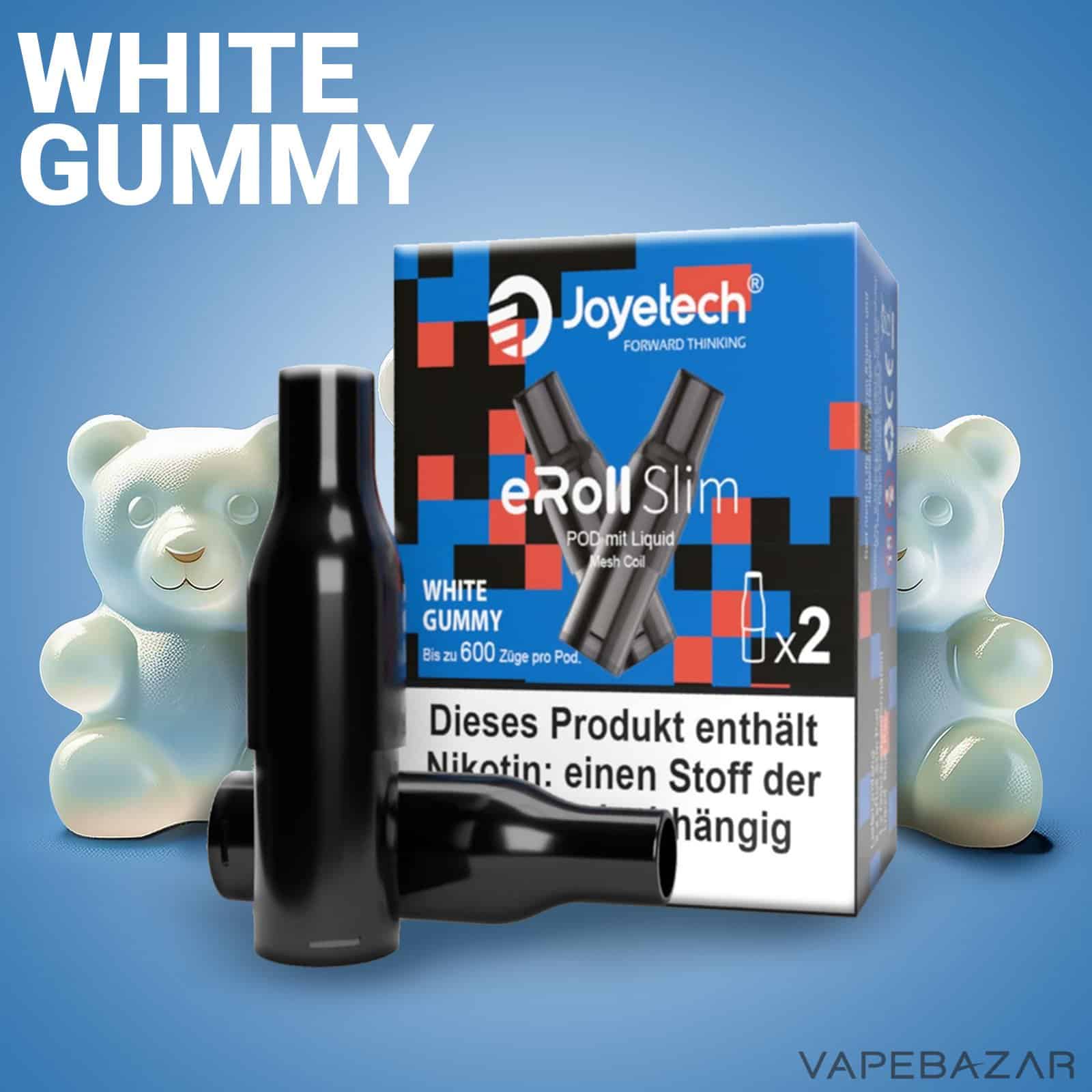 WhiteGummy | Vapebazar Joyetech Eroll Slim Prefilled Pod - Mixed Berries (2Er Pack)