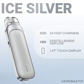 Aspire Pixo Pod Kit Ice Silver